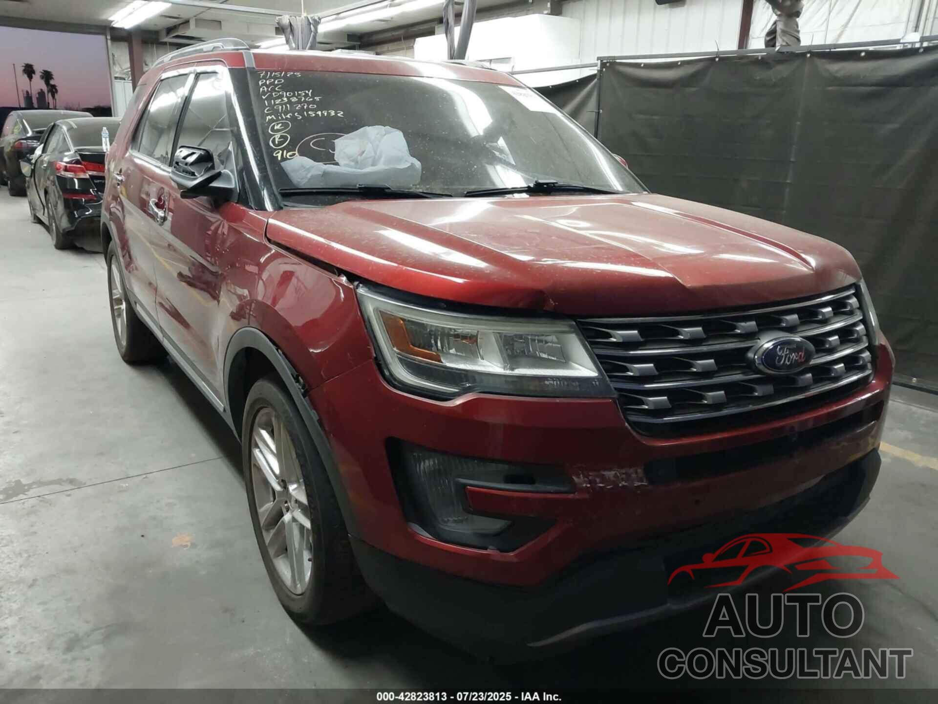 FORD EXPLORER 2017 - 1FM5K7FH6HGD90154