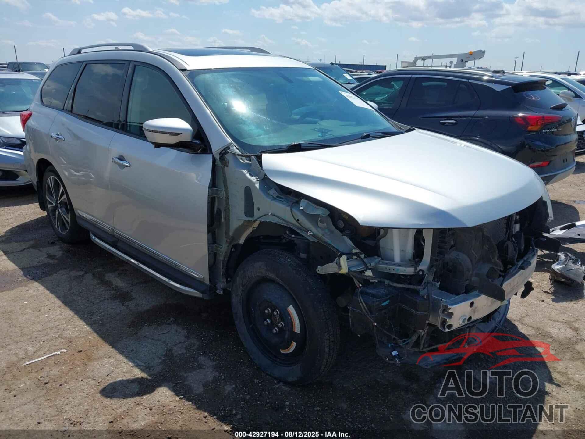 NISSAN PATHFINDER 2019 - 5N1DR2MN4KC595943