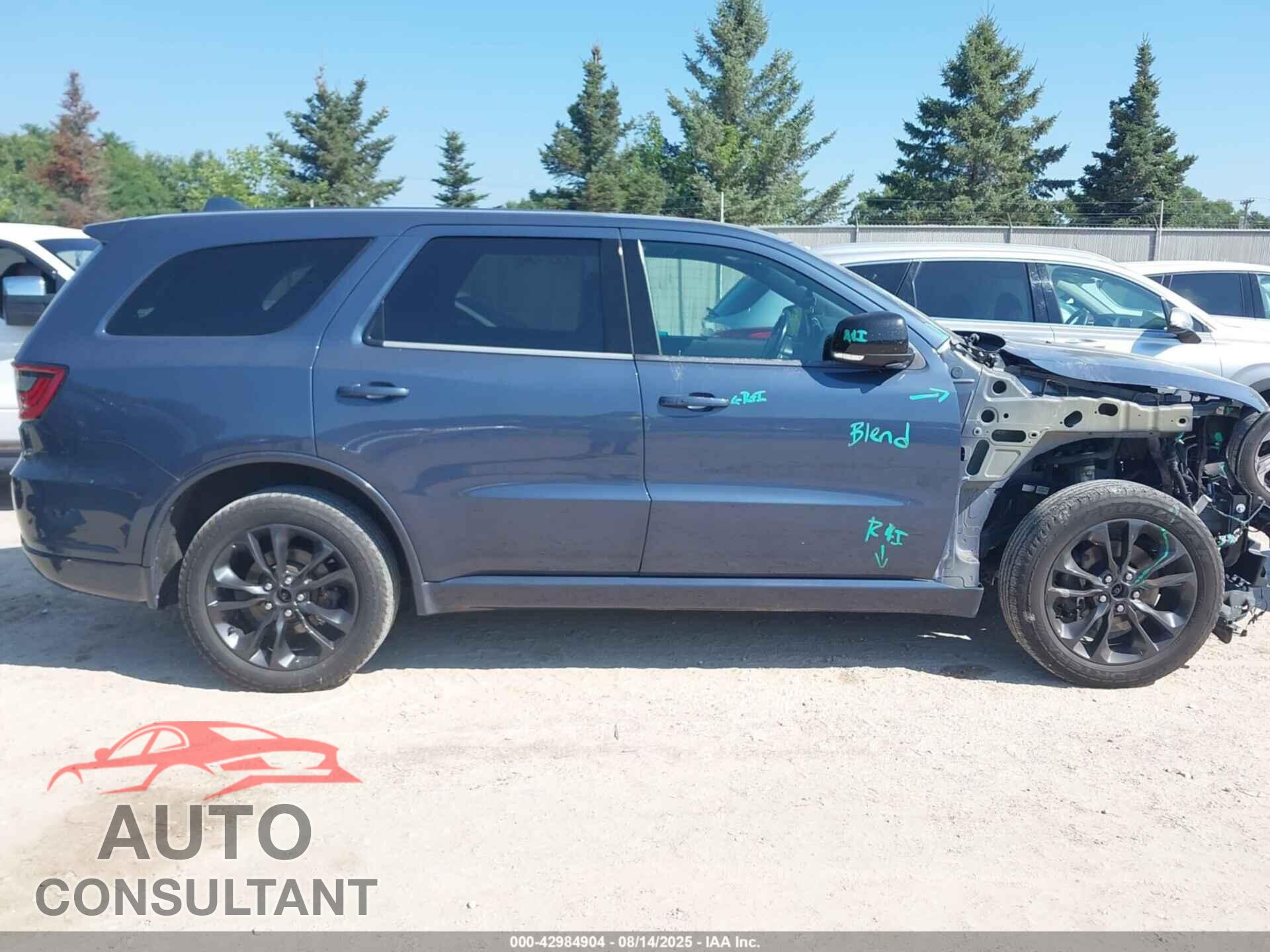 DODGE DURANGO 2021 - 1C4RDJDGXMC545491