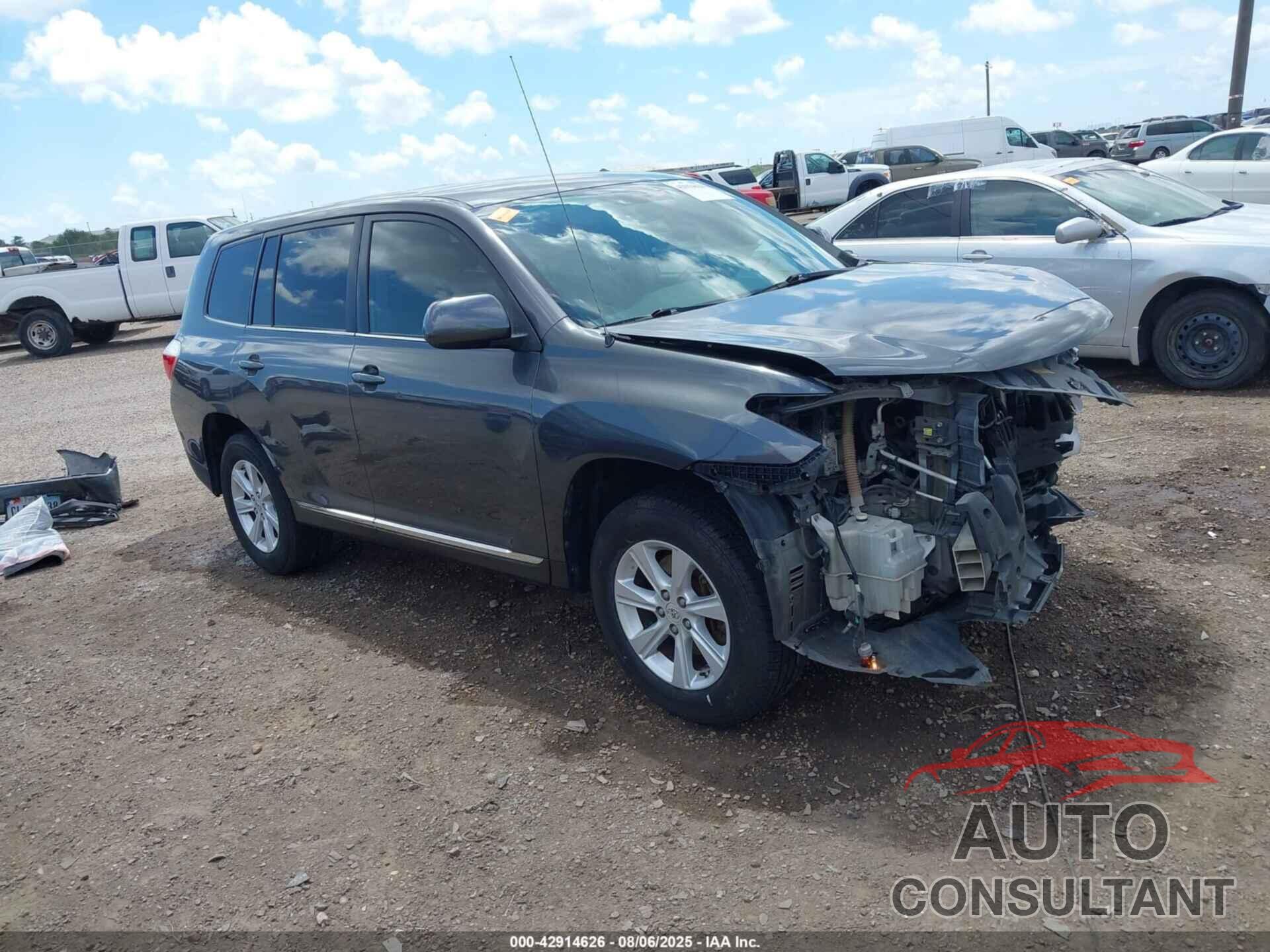 TOYOTA HIGHLANDER 2011 - 5TDZA3EH2BS010940