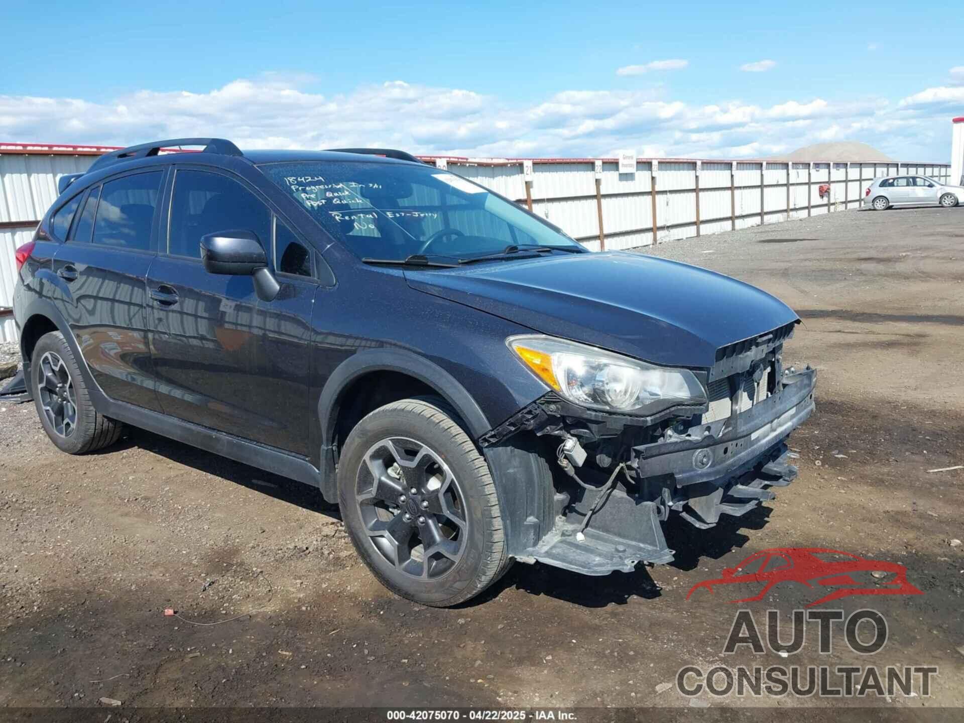 SUBARU XV CROSSTREK 2014 - JF2GPAVC3E8281210