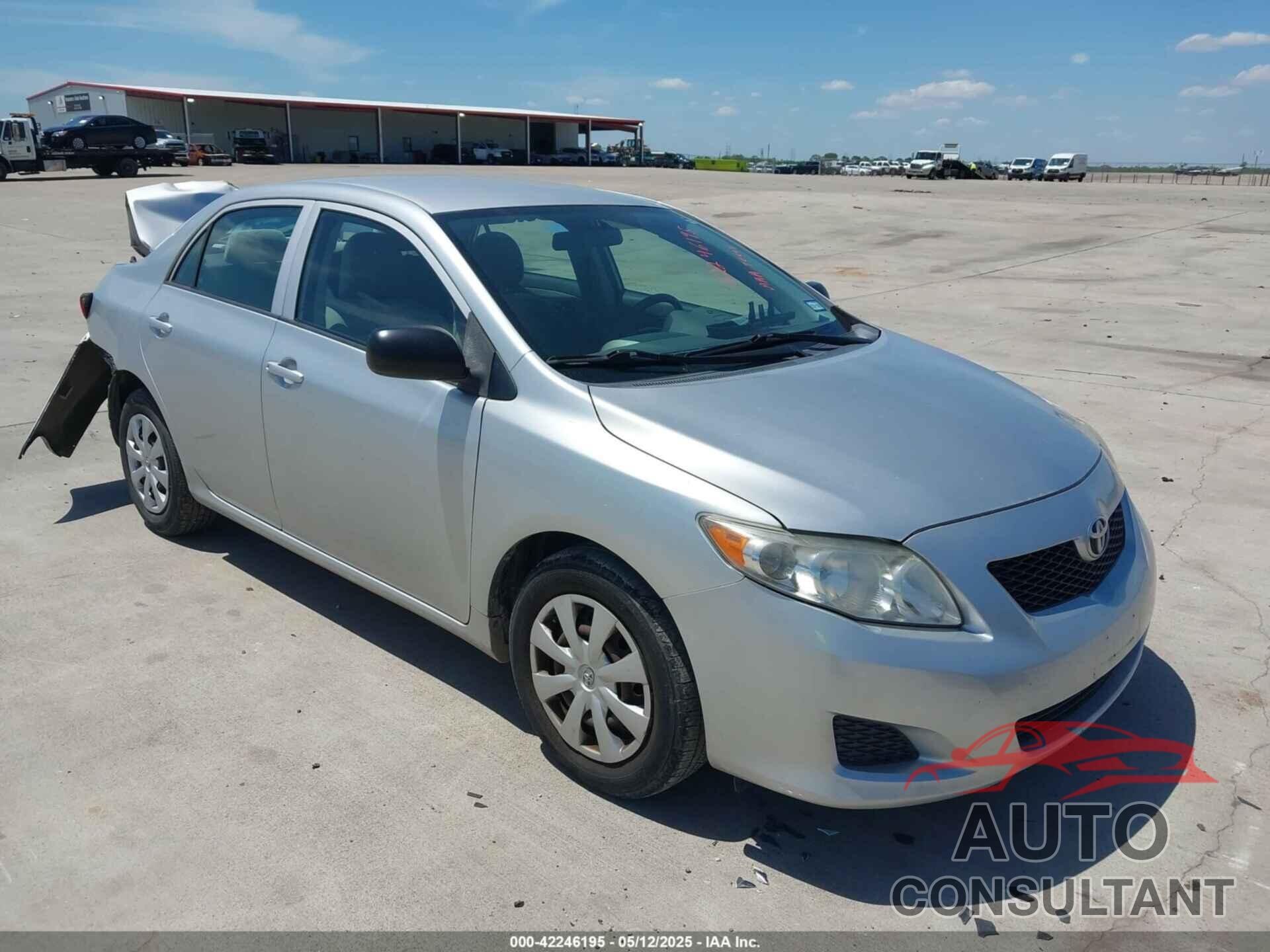 TOYOTA COROLLA 2009 - 1NXBU40E39Z093579