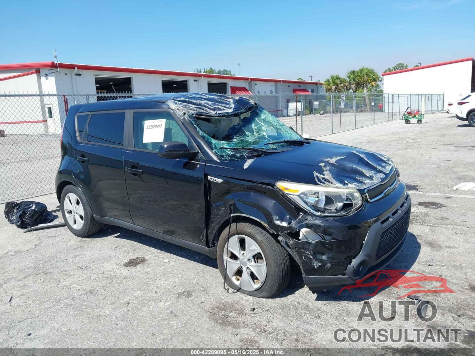 KIA SOUL 2016 - KNDJN2A23G7316995