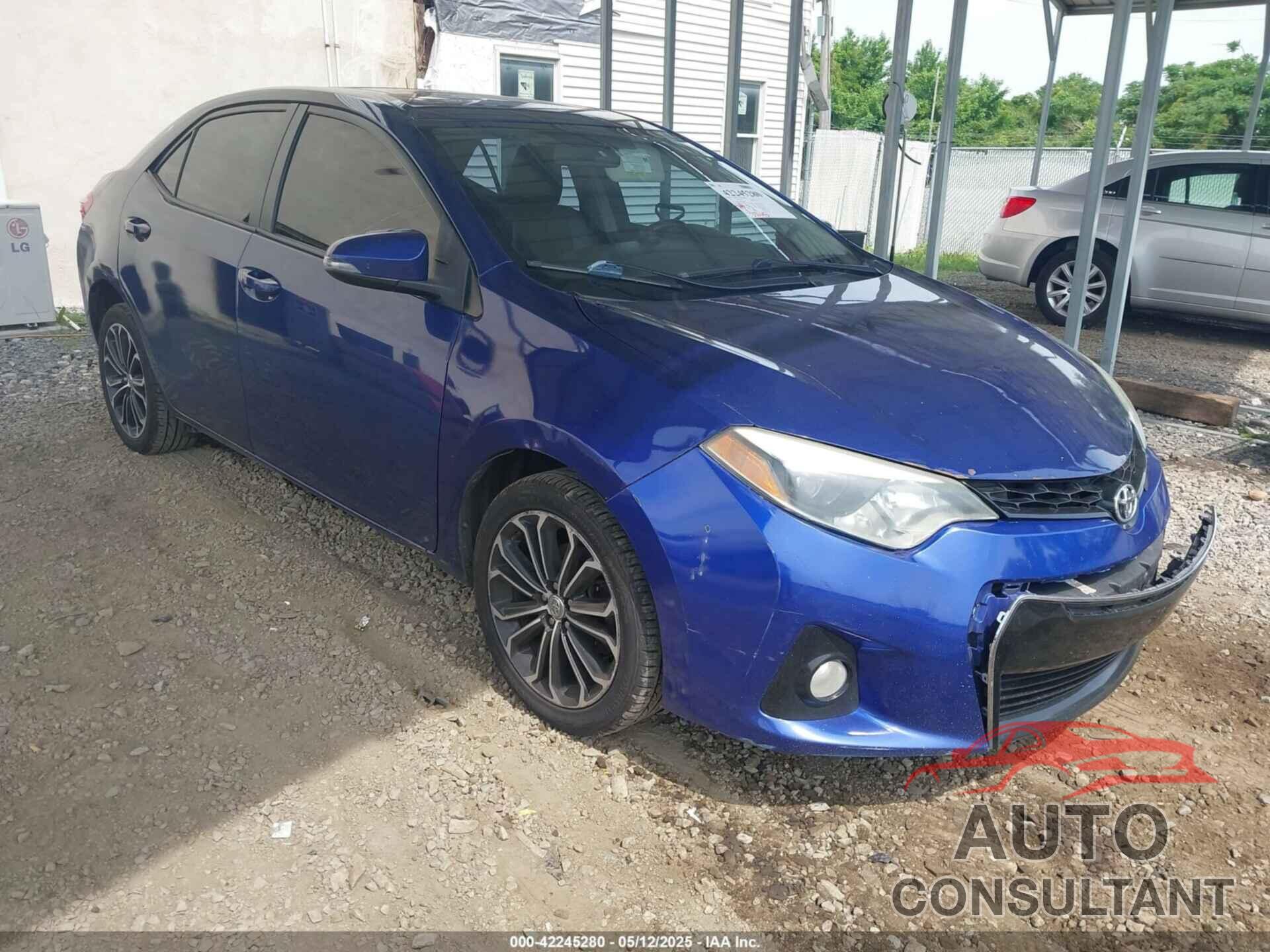 TOYOTA COROLLA 2015 - 2T1BURHE5FC480262