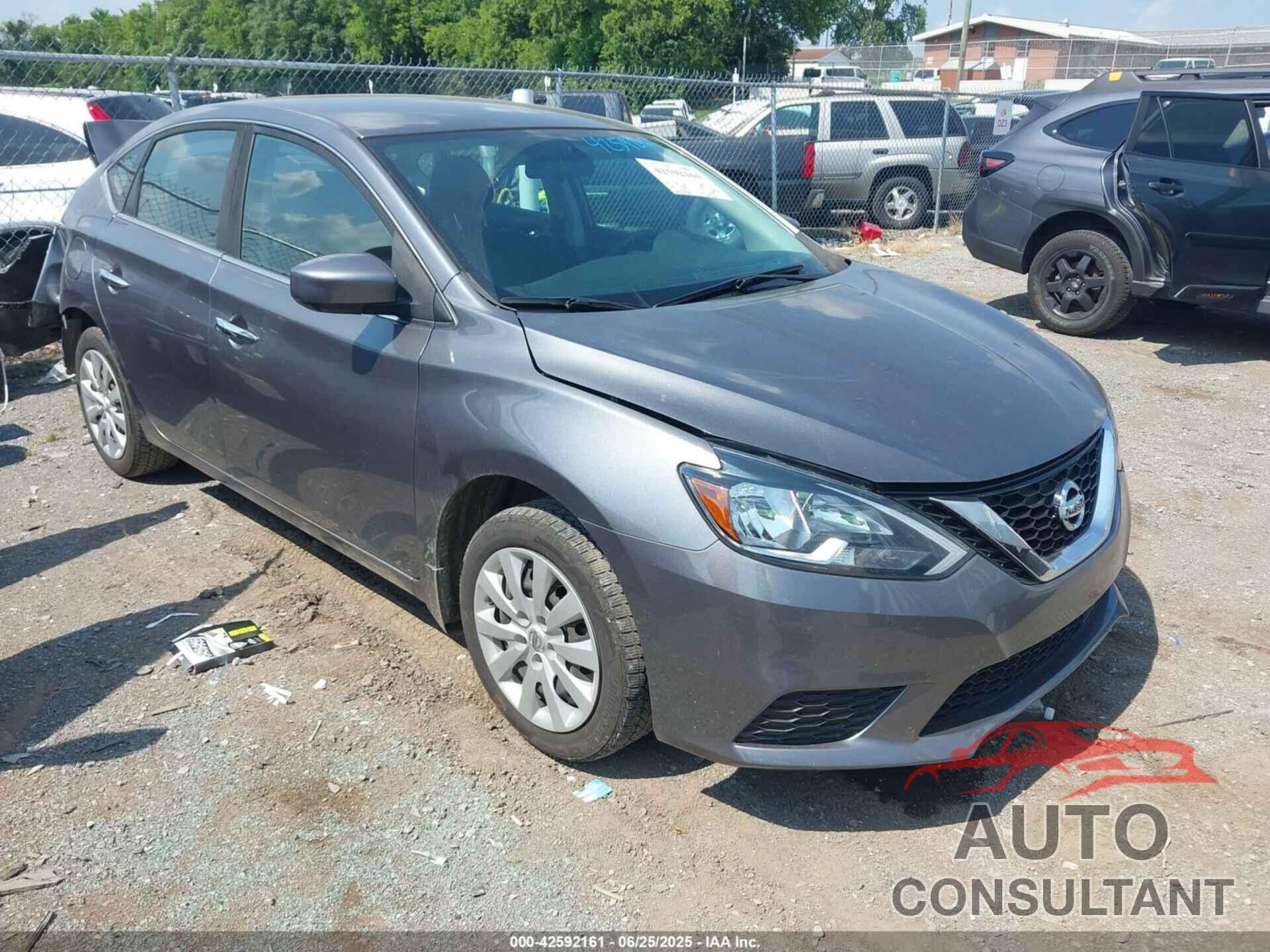 NISSAN SENTRA 2019 - 3N1AB7AP3KY436551