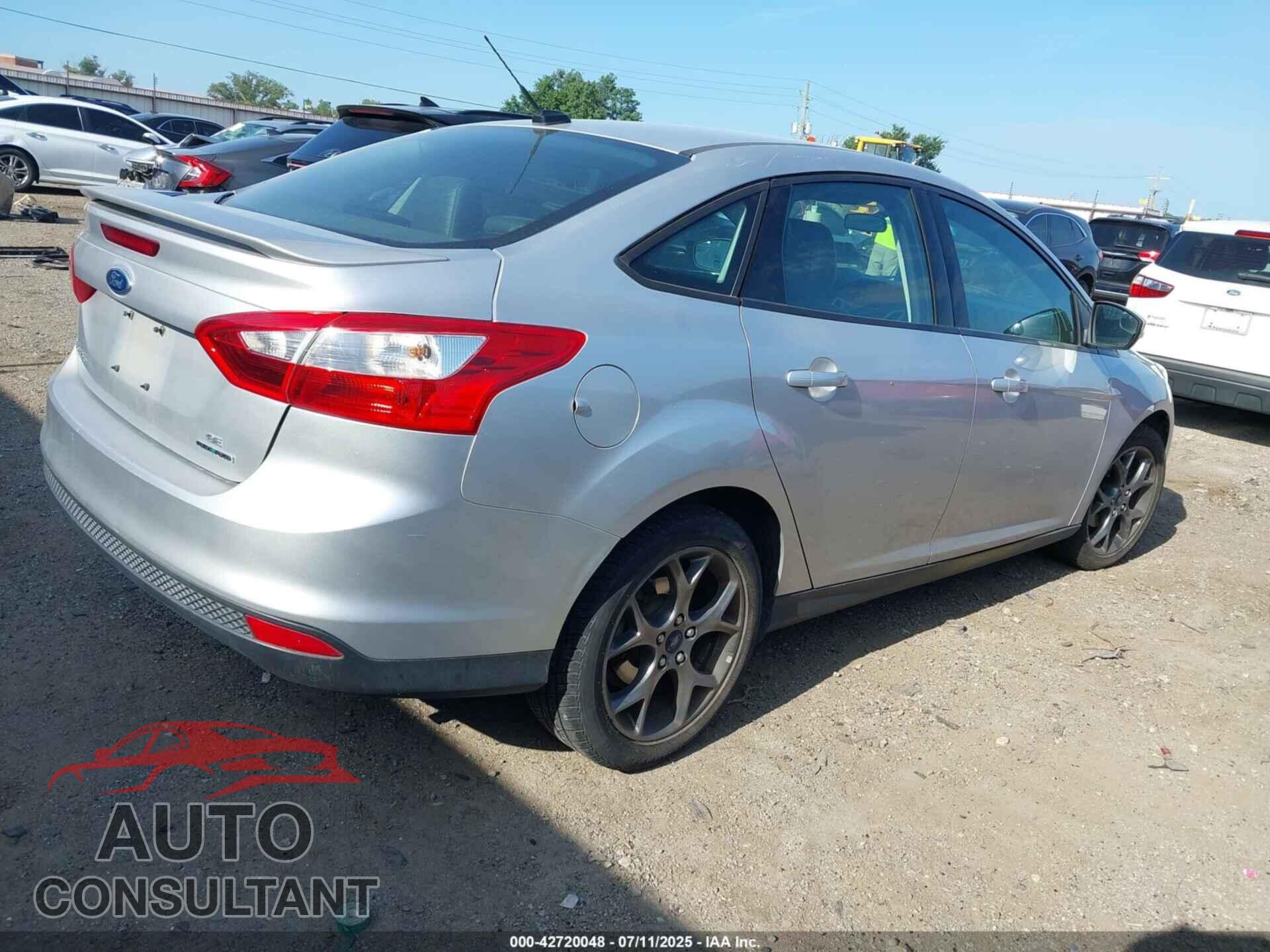 FORD FOCUS 2013 - 1FADP3F20DL336846
