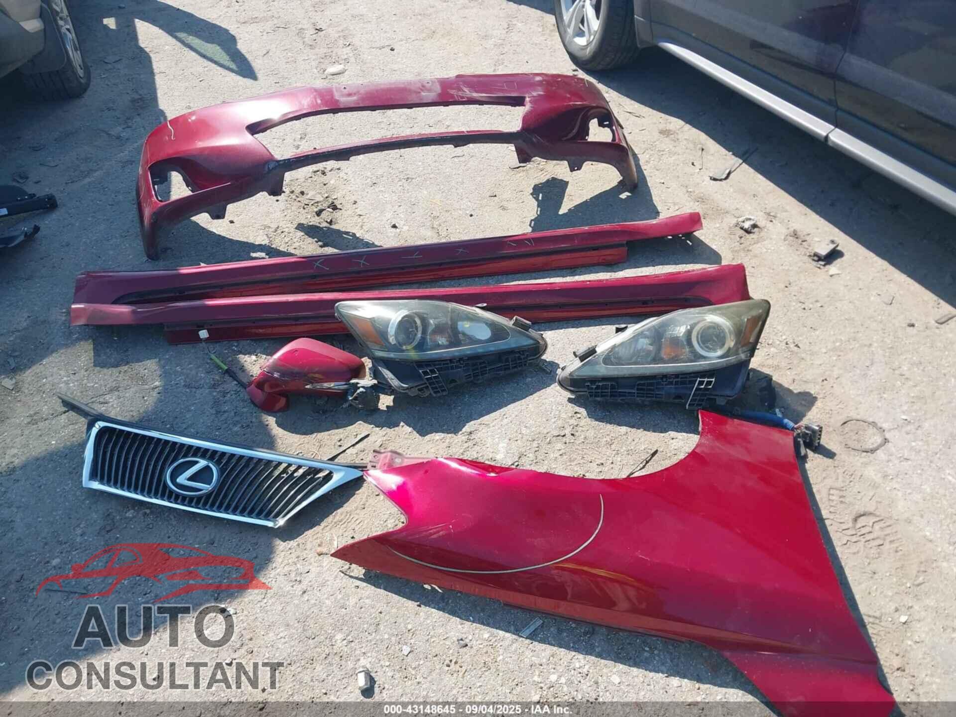 LEXUS IS 350 2011 - JTHBE5C26B5027194