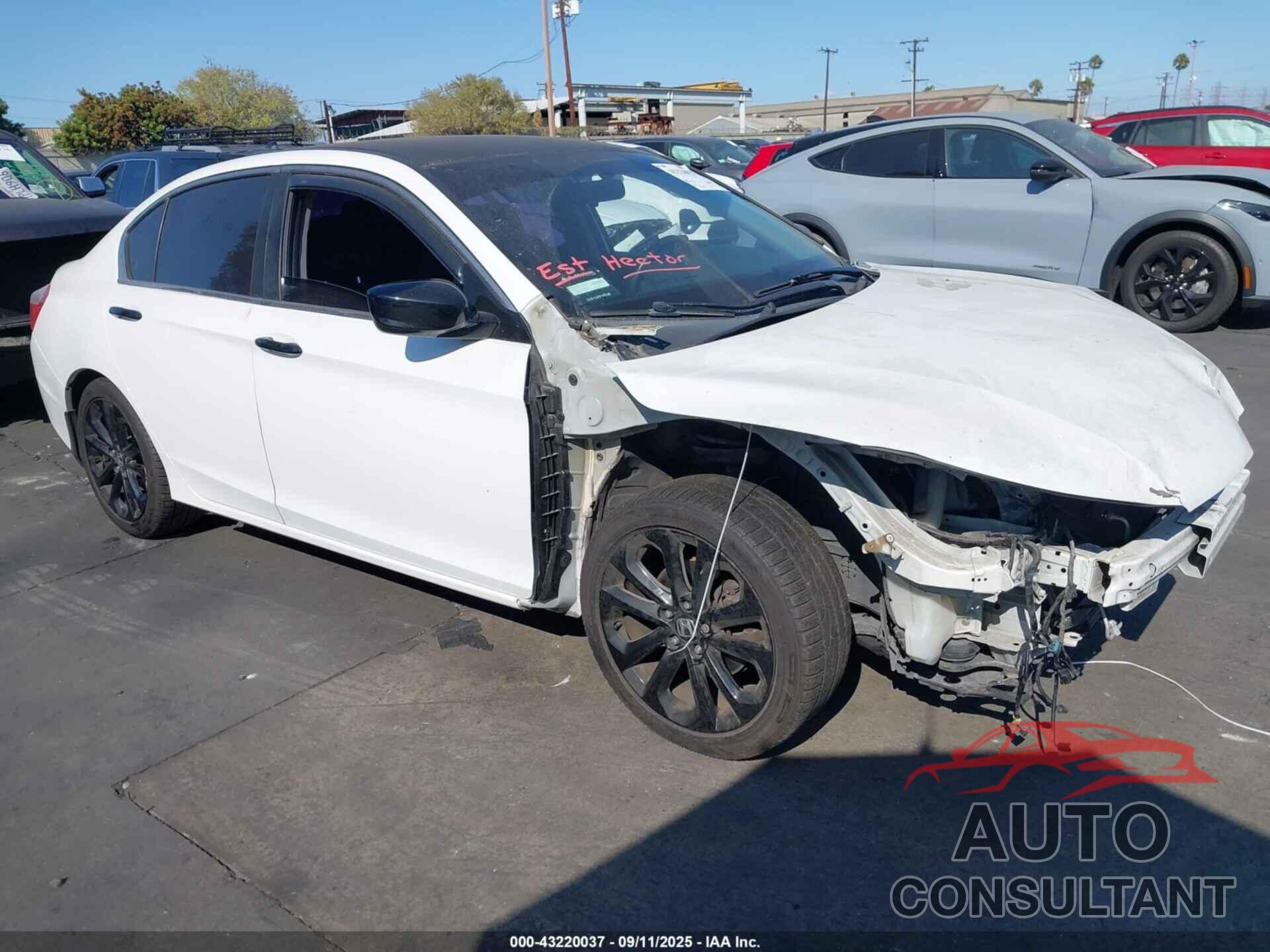 HONDA ACCORD 2015 - 1HGCR2F53FA204507