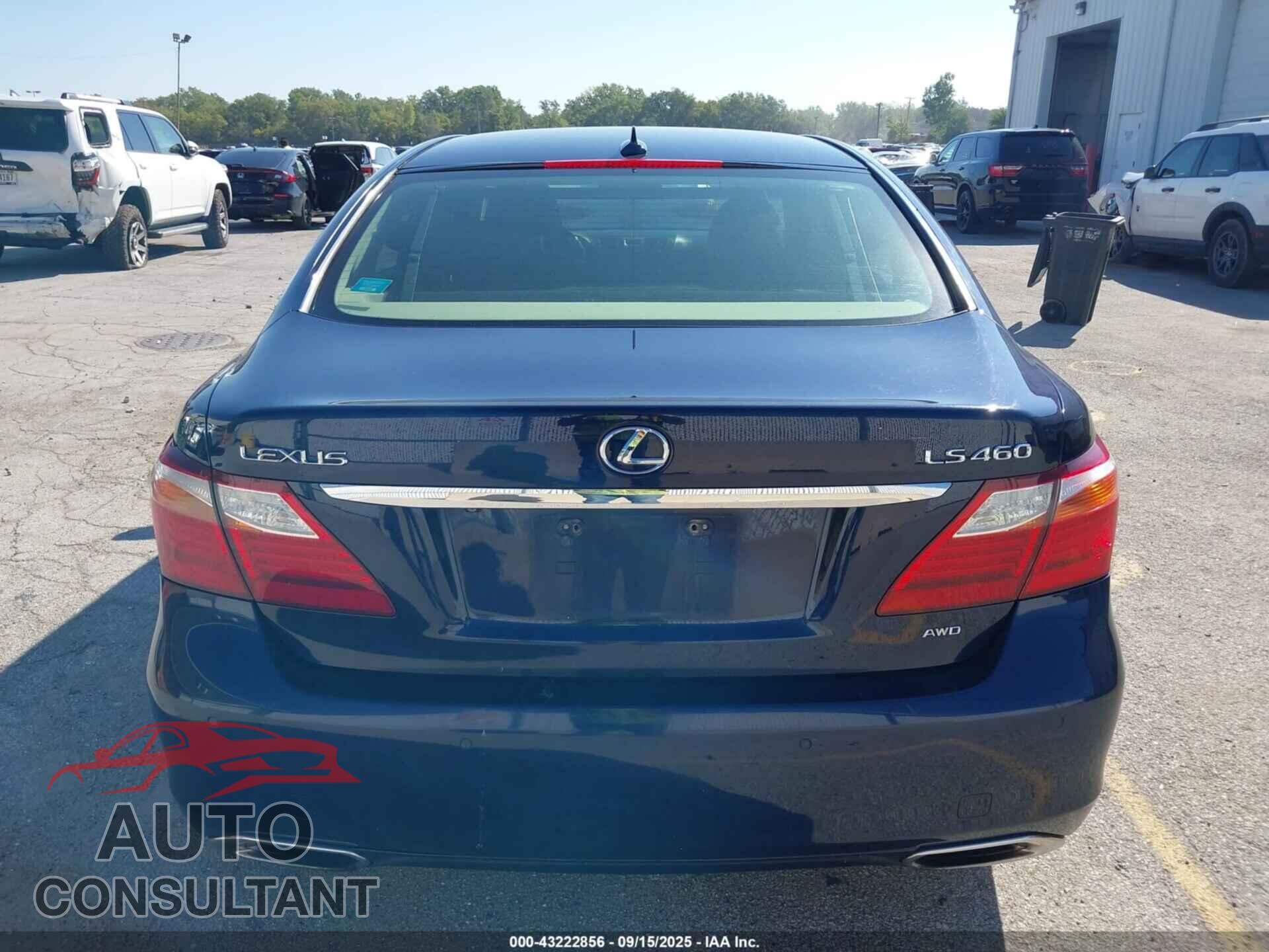 LEXUS LS 460 2010 - JTHCL5EF0A5005801