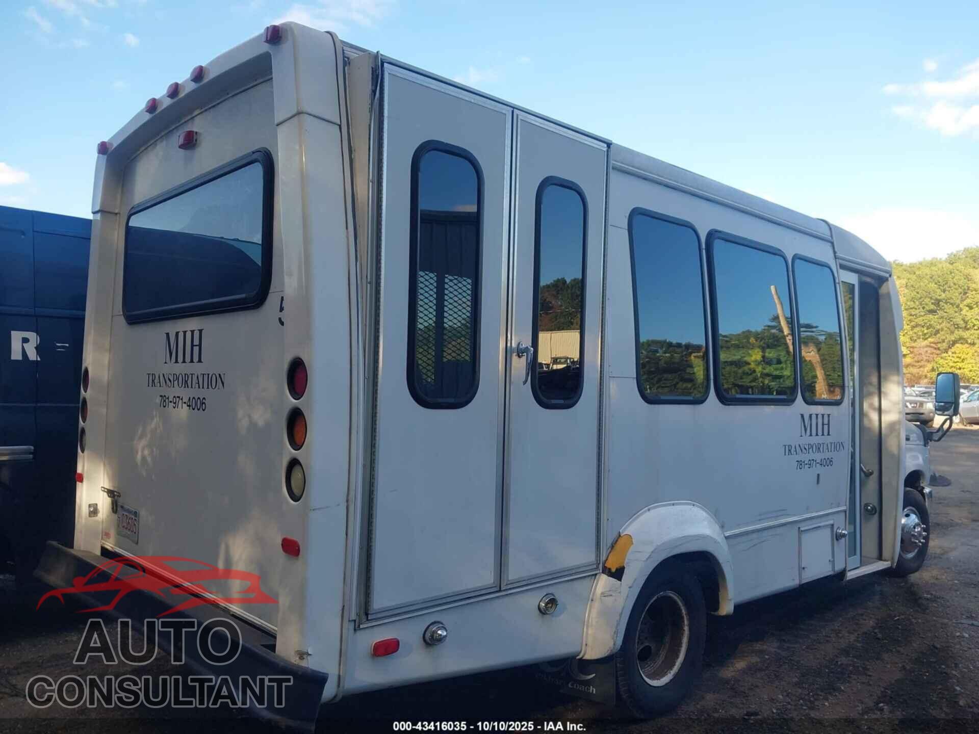 FORD E-350 CUTAWAY 2012 - 1FDEE3FS6CDB18922