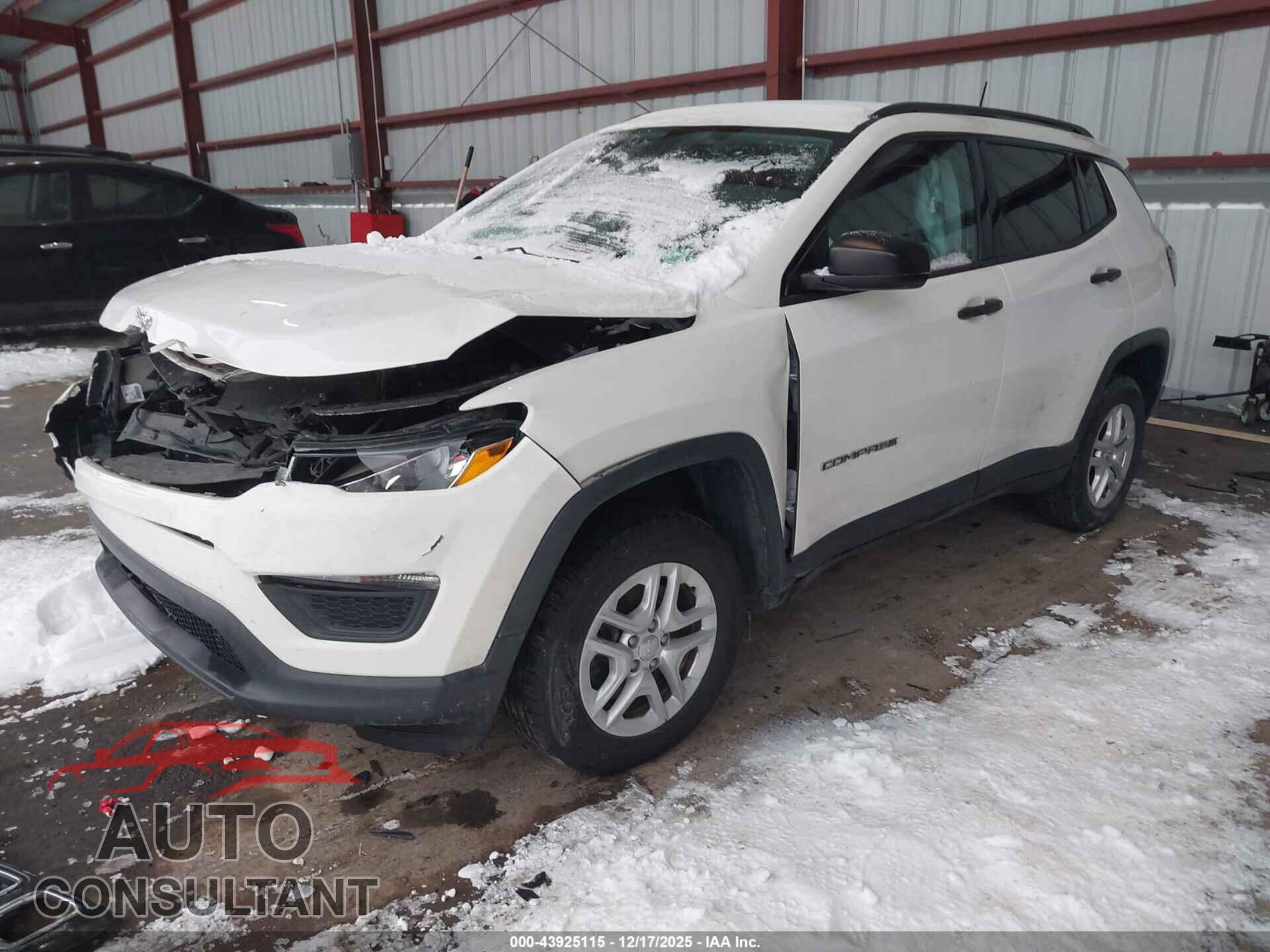 JEEP NEW COMPASS 2017 - 3C4NJDAB0HT607010