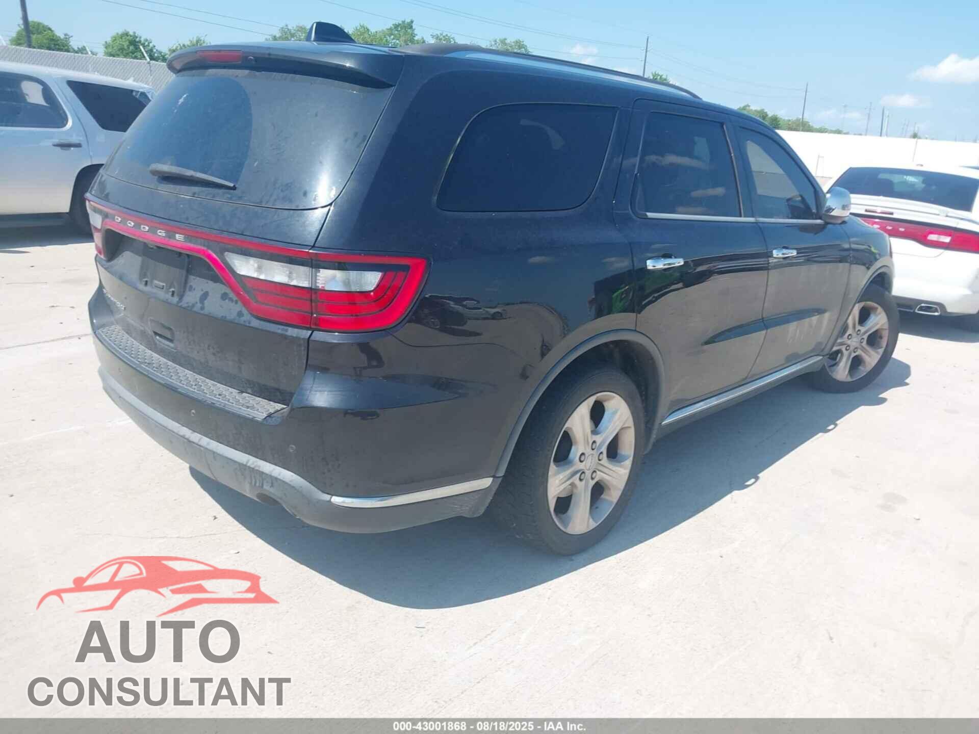 DODGE DURANGO 2015 - 1C4RDHAG3FC771002