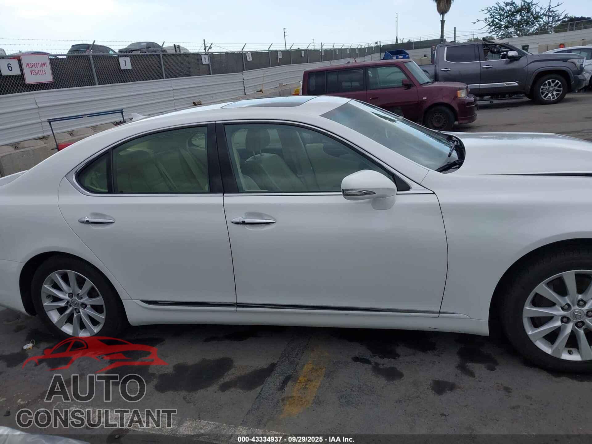 LEXUS LS 460 2012 - JTHBL5EF7C5113699