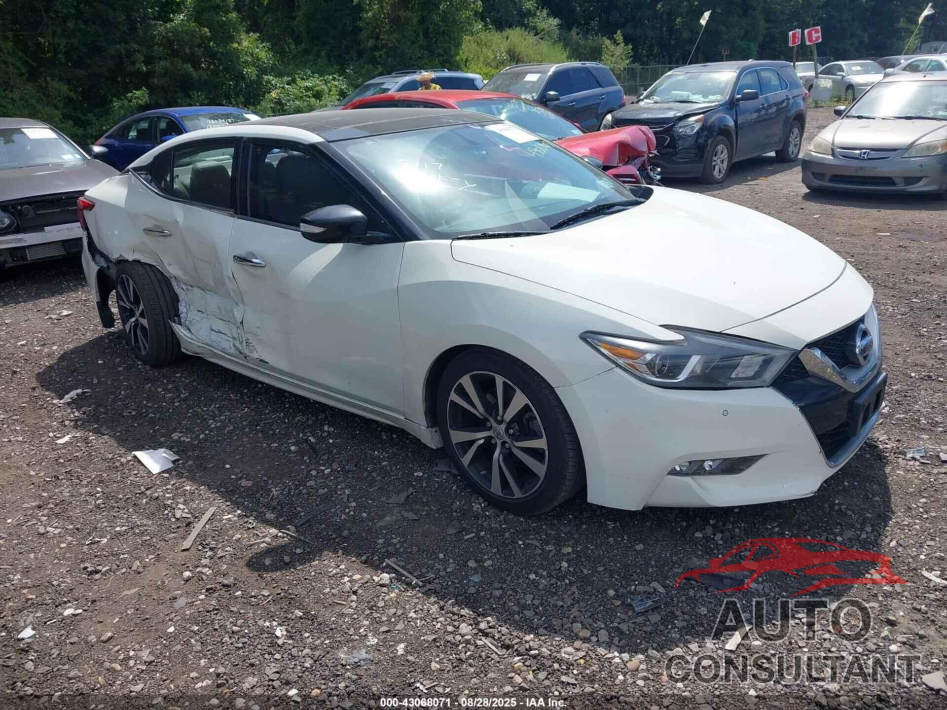 NISSAN MAXIMA 2018 - 1N4AA6AP9JC406753