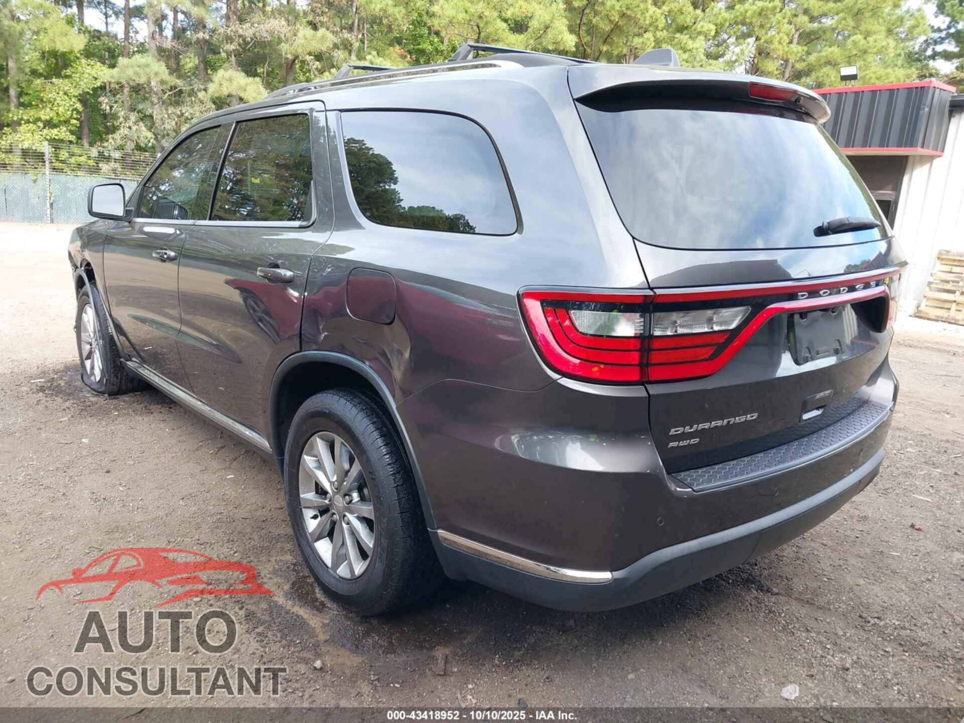 DODGE DURANGO 2017 - 1C4RDJAG3HC839874