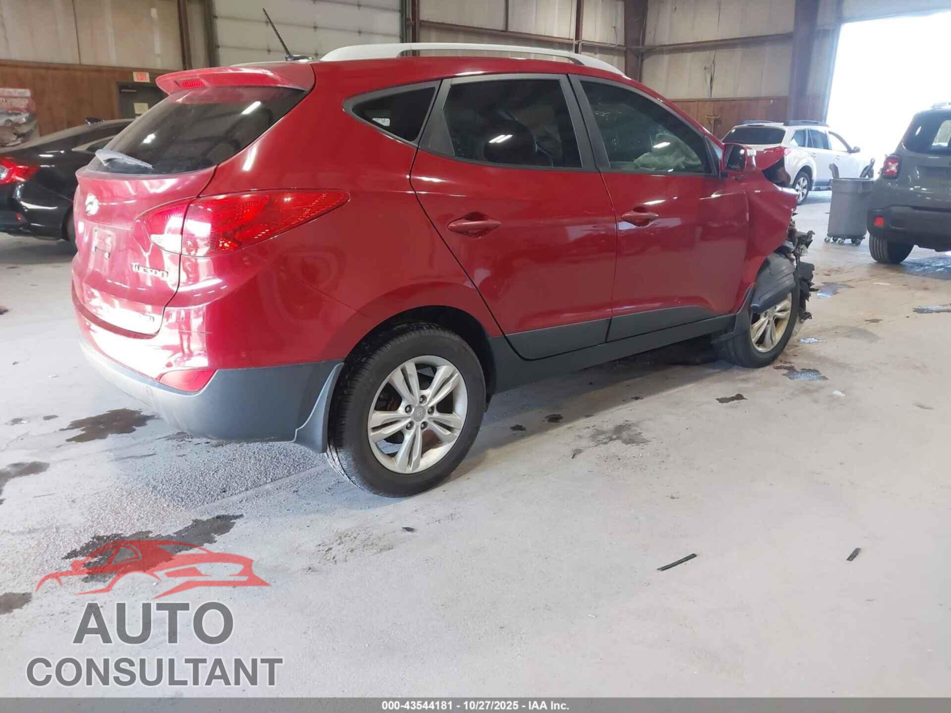 HYUNDAI TUCSON 2012 - KM8JUCAC8CU456419