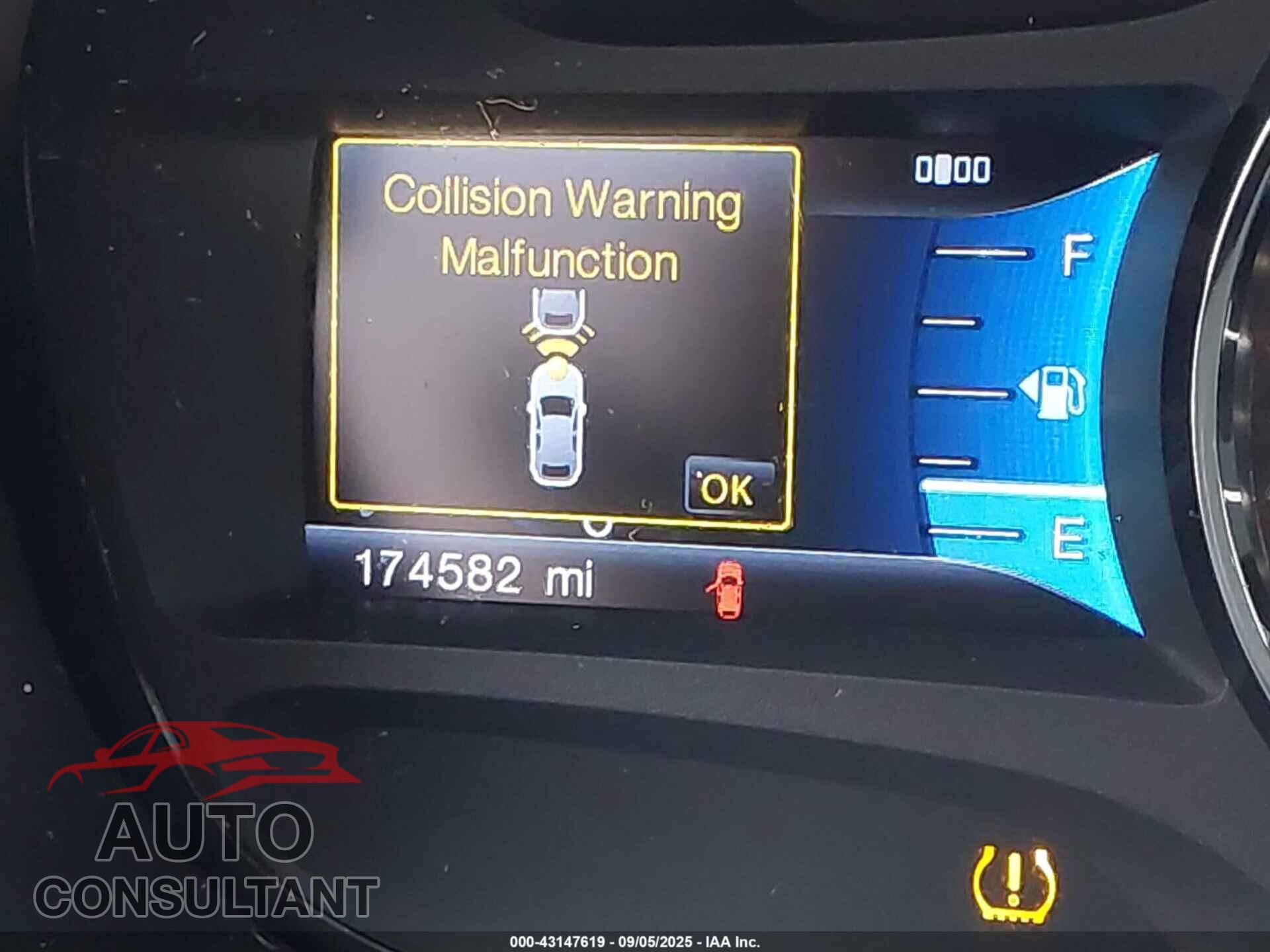 FORD EDGE 2013 - 2FMDK4KC8DBA09135