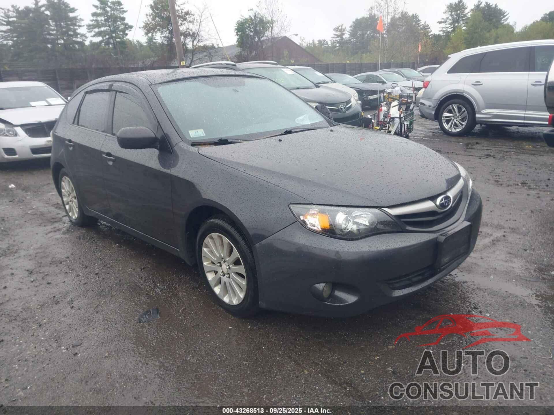 SUBARU IMPREZA 2011 - JF1GH6B67BH800283