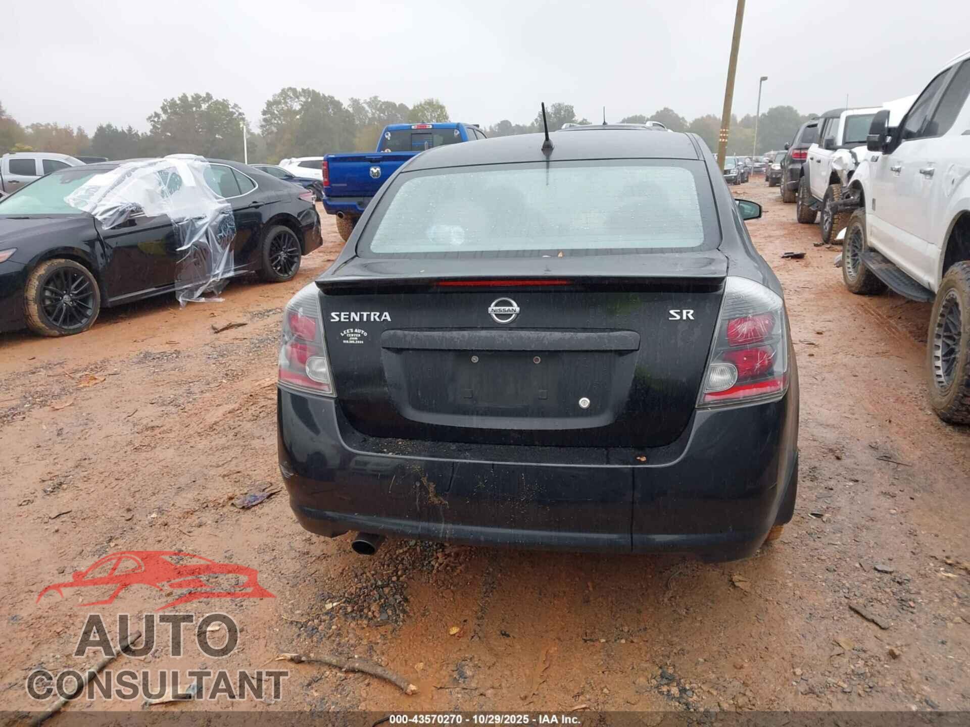 NISSAN SENTRA 2012 - 3N1AB6AP9CL678902