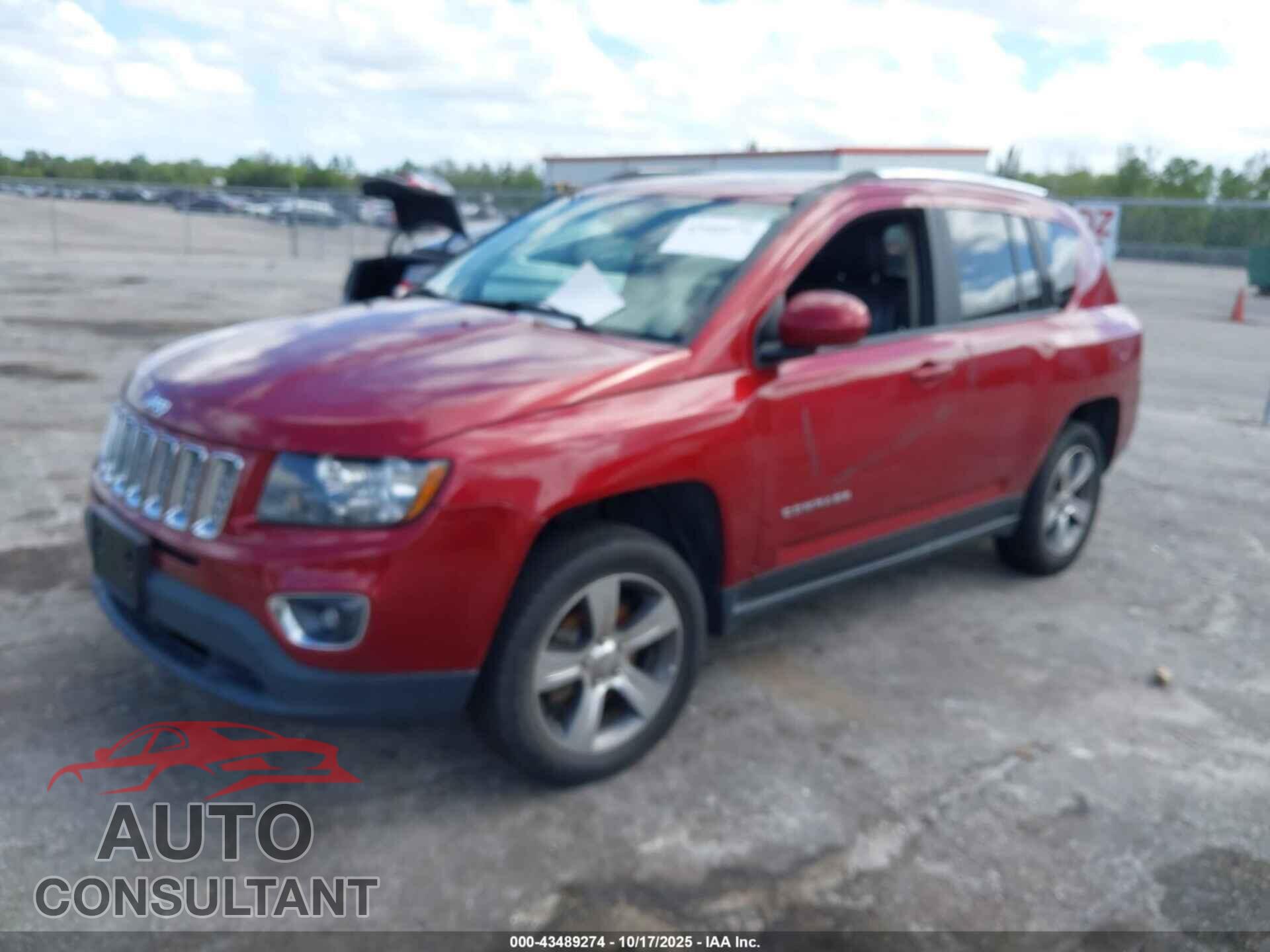 JEEP COMPASS 2017 - 1C4NJCEA3HD157015