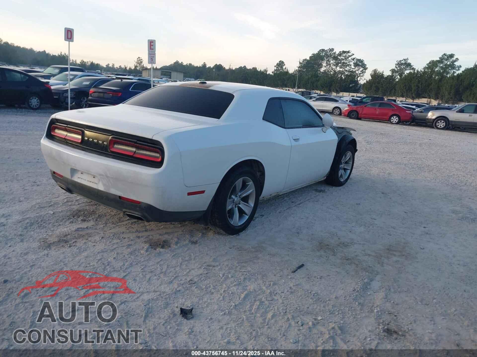 DODGE CHALLENGER 2015 - 2C3CDZAG5FH822769