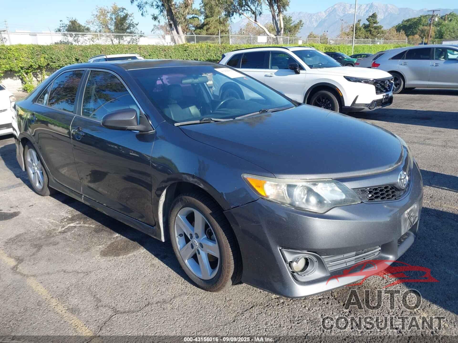 TOYOTA CAMRY 2012 - 4T1BF1FK7CU138441