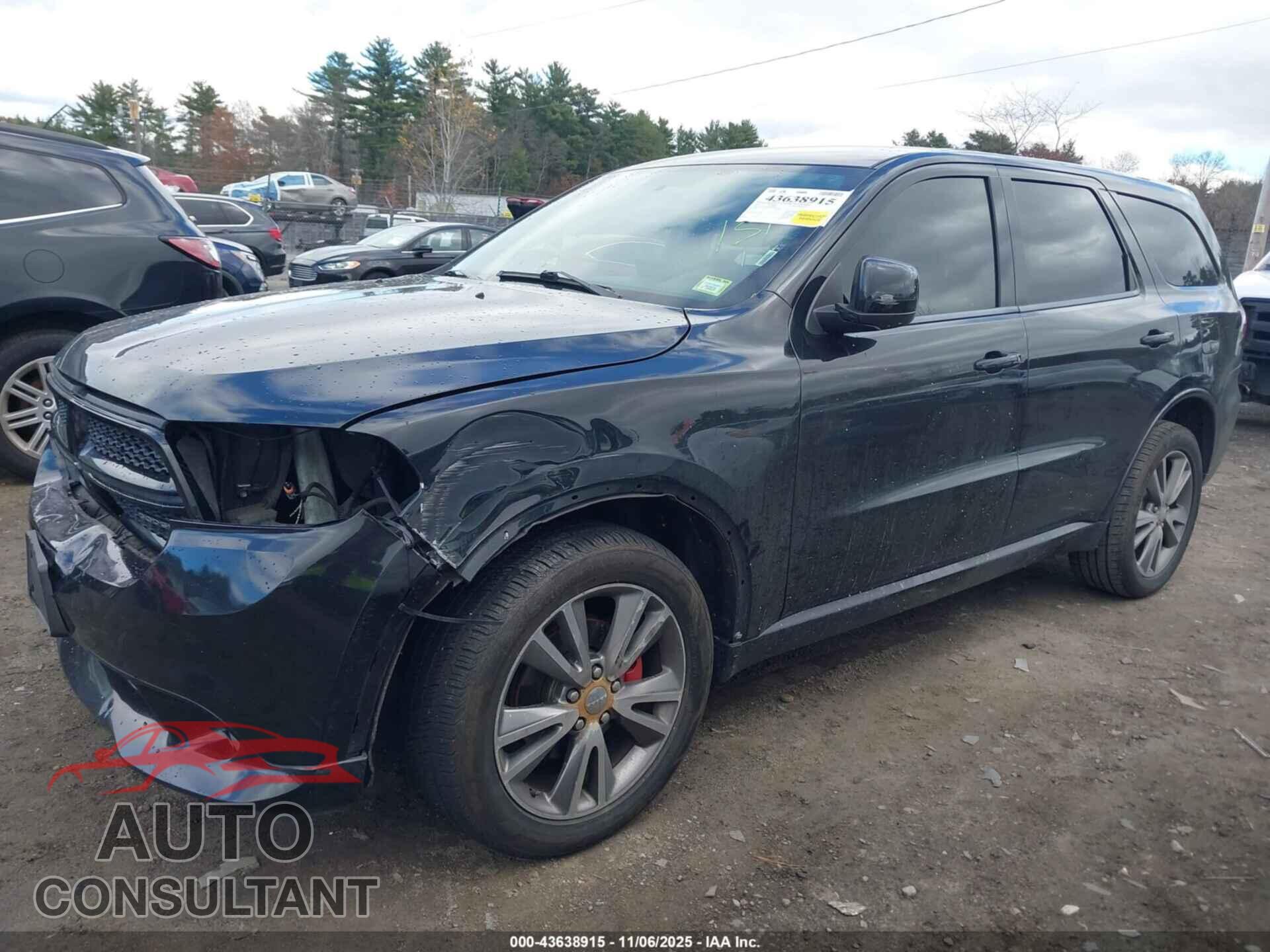 DODGE DURANGO 2013 - 1C4RDJAG5DC686859