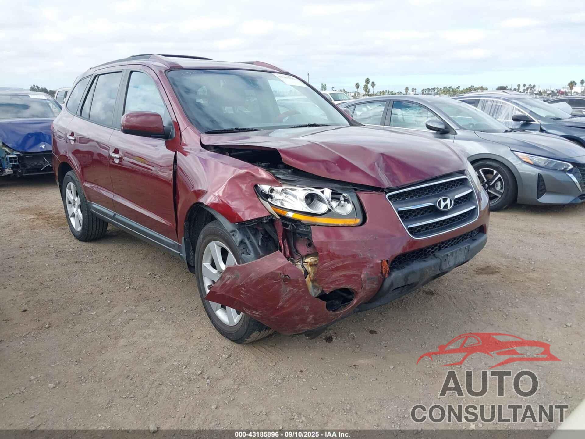 HYUNDAI SANTA FE 2009 - 5NMSH13E99H245472