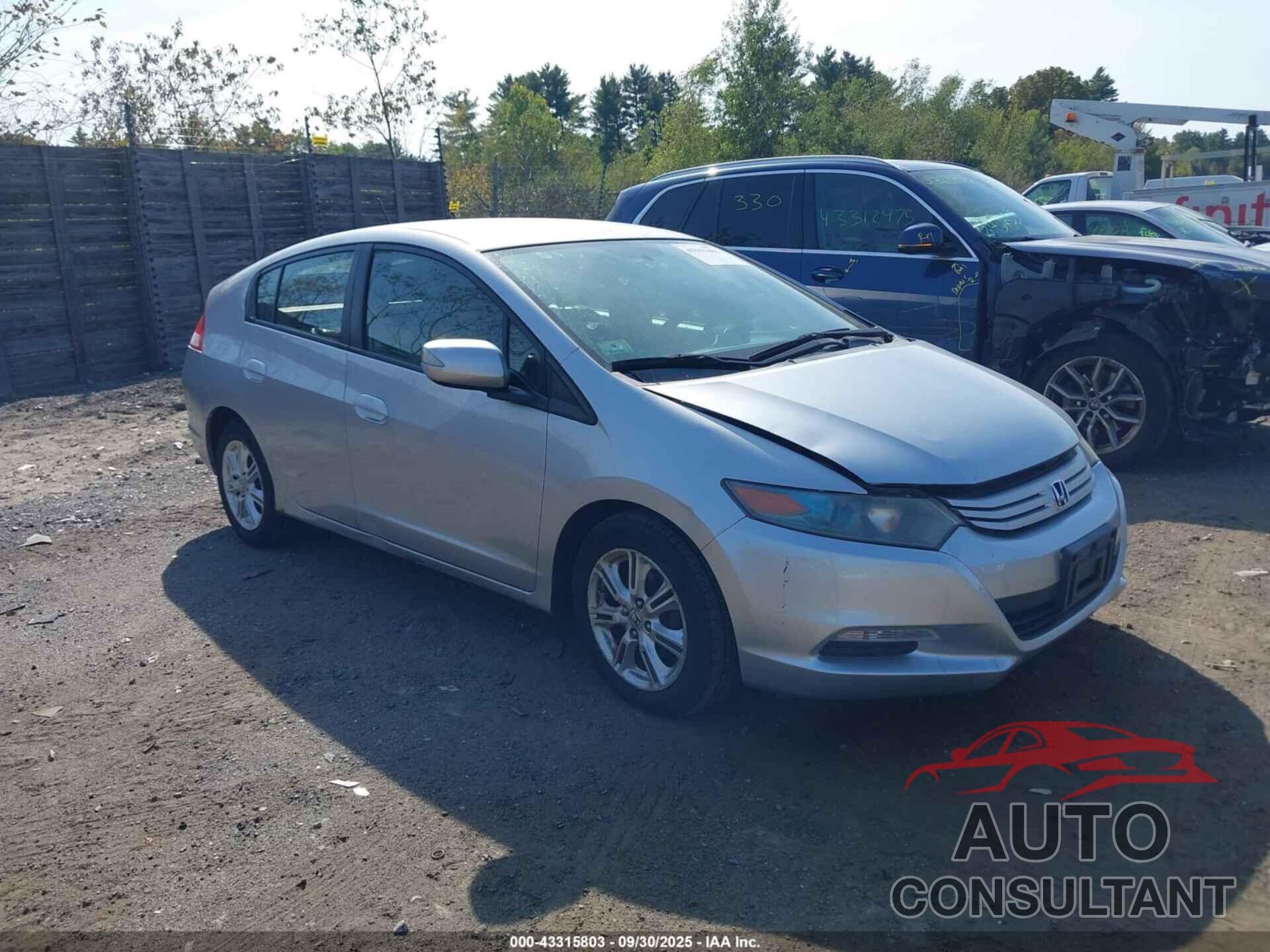HONDA INSIGHT 2011 - JHMZE2H7XBS002401