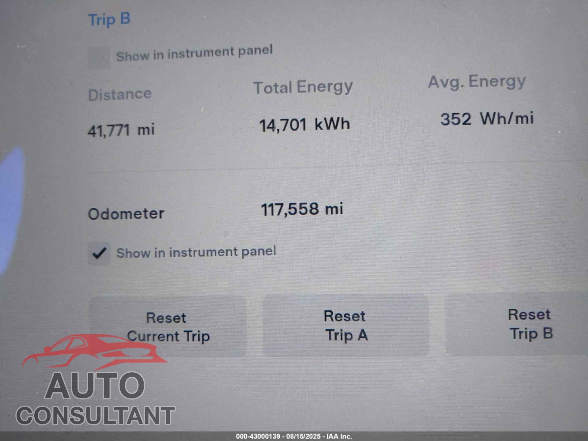 TESLA MODEL S 2015 - 5YJSA1E2XFF114099