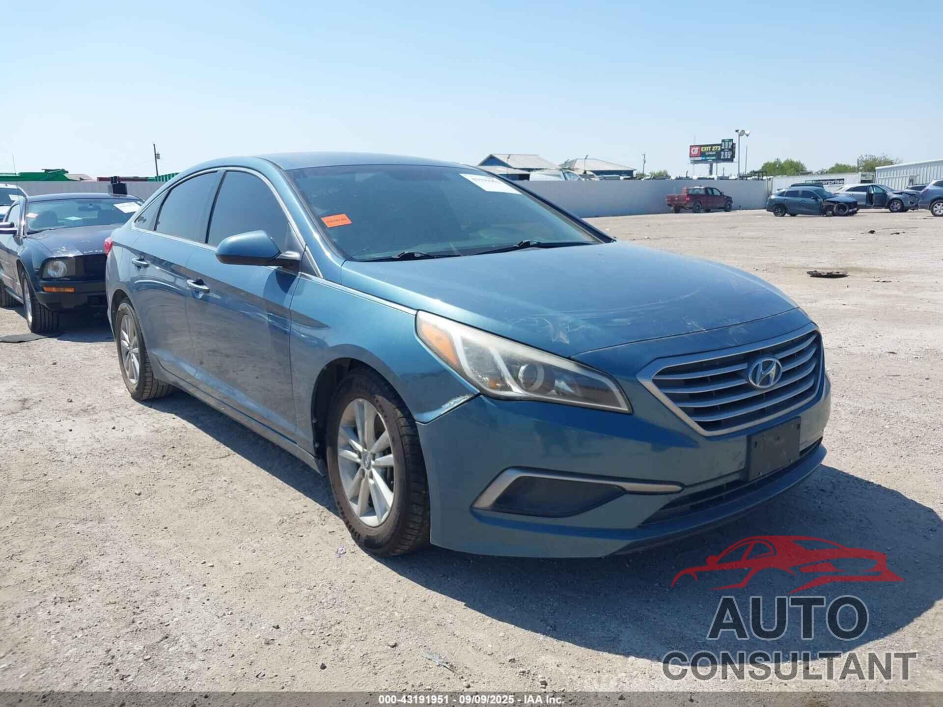 HYUNDAI SONATA 2017 - 5NPE24AFXHH442843