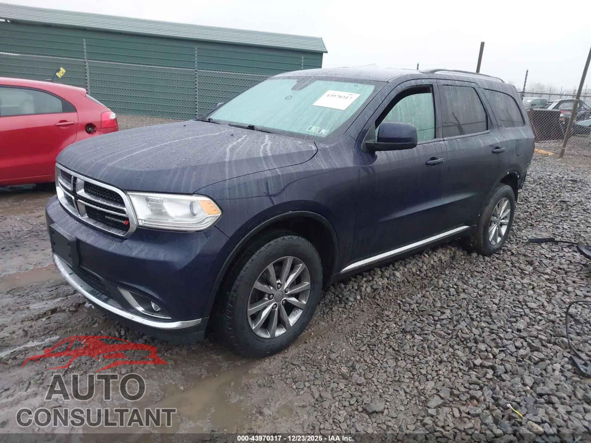DODGE DURANGO 2017 - 1C4RDJAG3HC871417