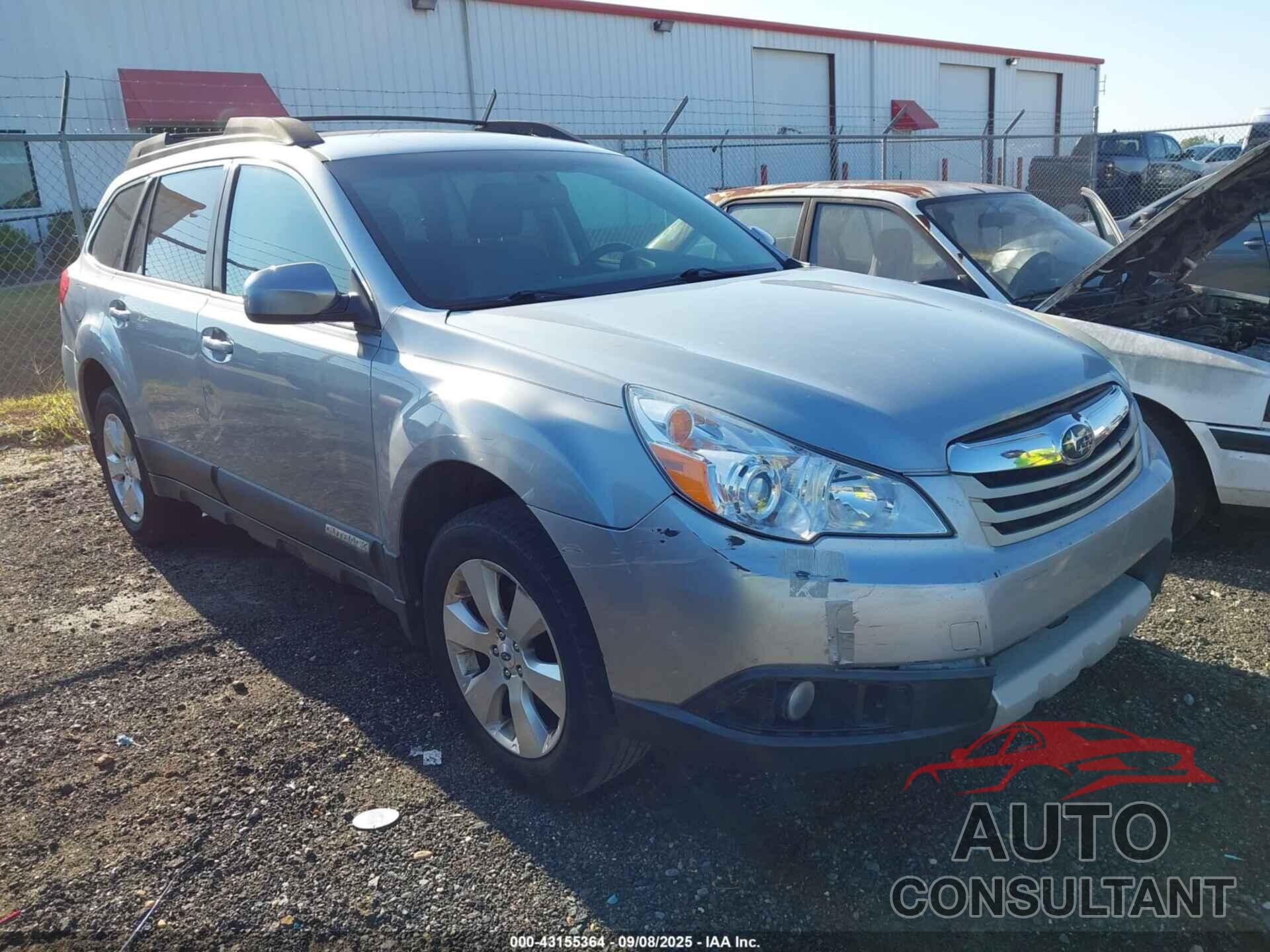 SUBARU OUTBACK 2012 - 4S4BRBLC0C3205347