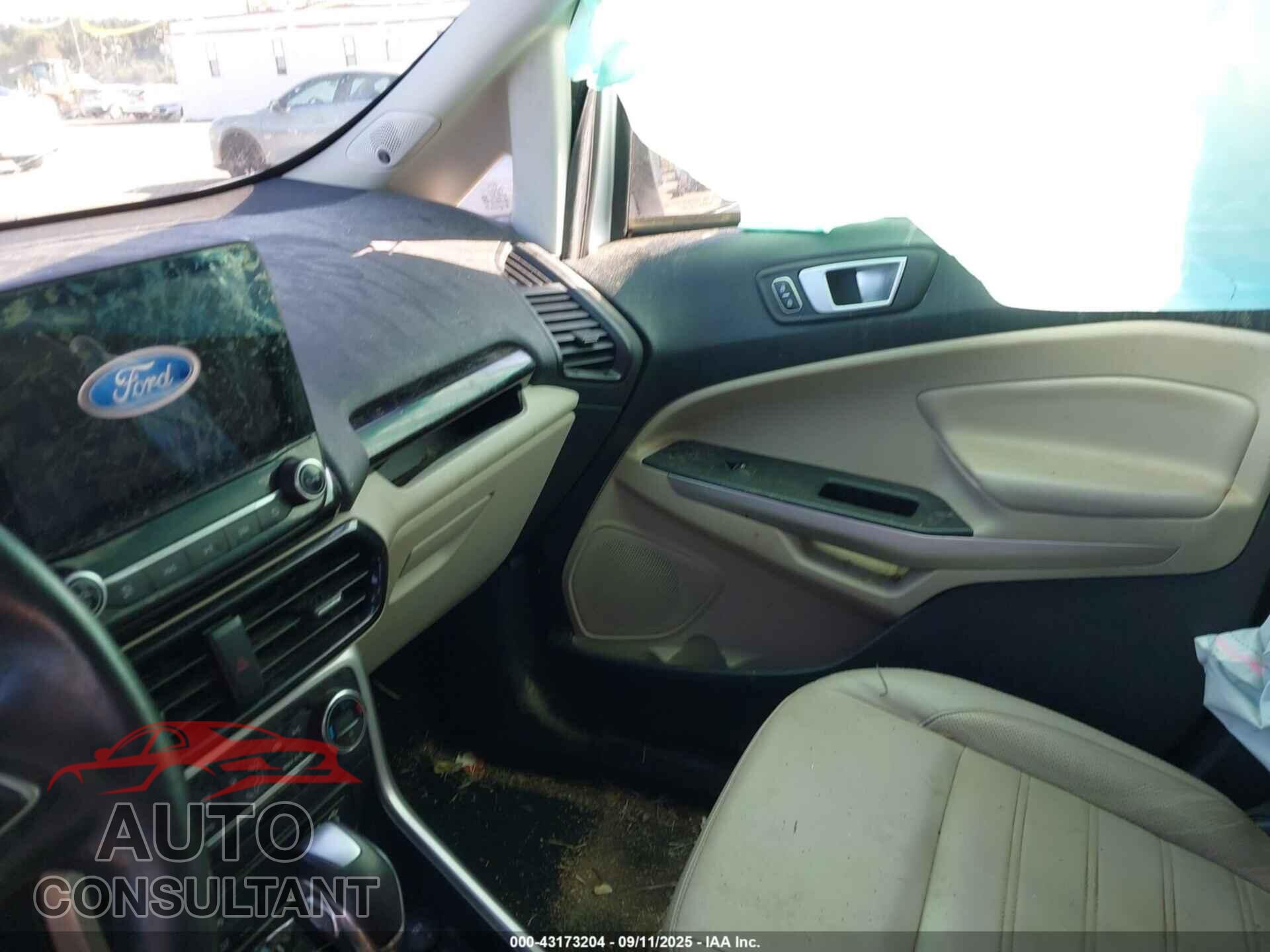 FORD ECOSPORT 2019 - MAJ6S3KL2KC274787