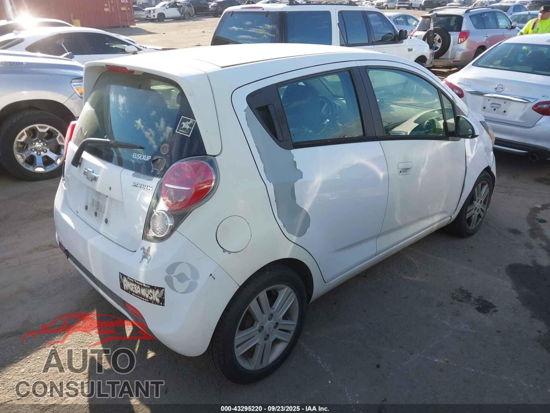 CHEVROLET SPARK 2013 - KL8CB6S97DC529934