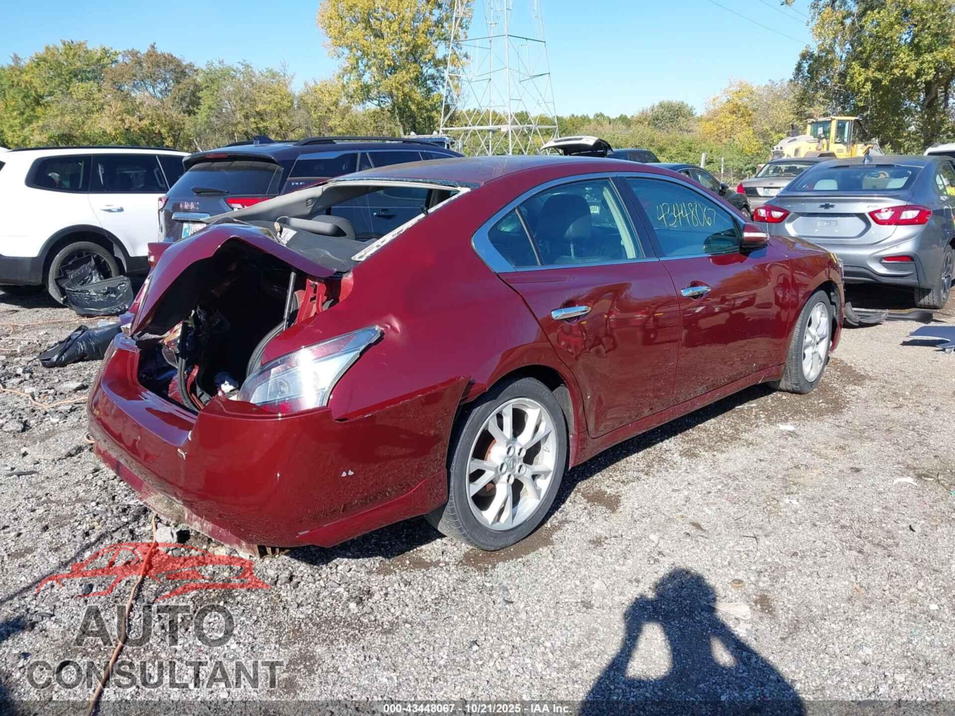NISSAN MAXIMA 2012 - 1N4AA5AP8CC844970