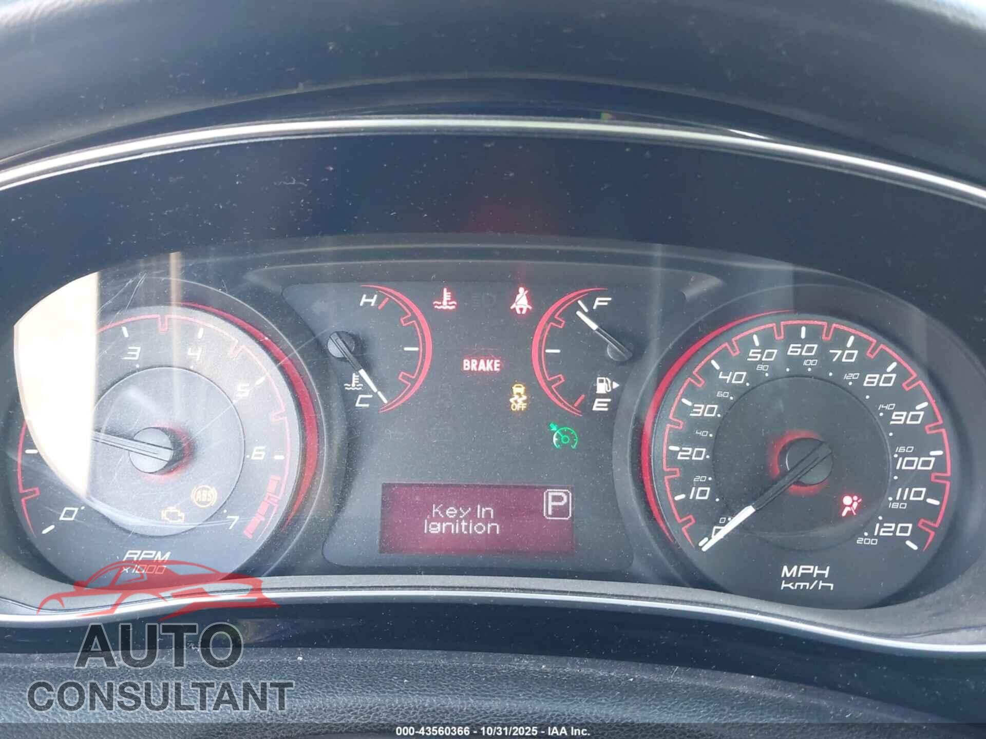 DODGE DART 2013 - 1C3CDFBA3DD344421
