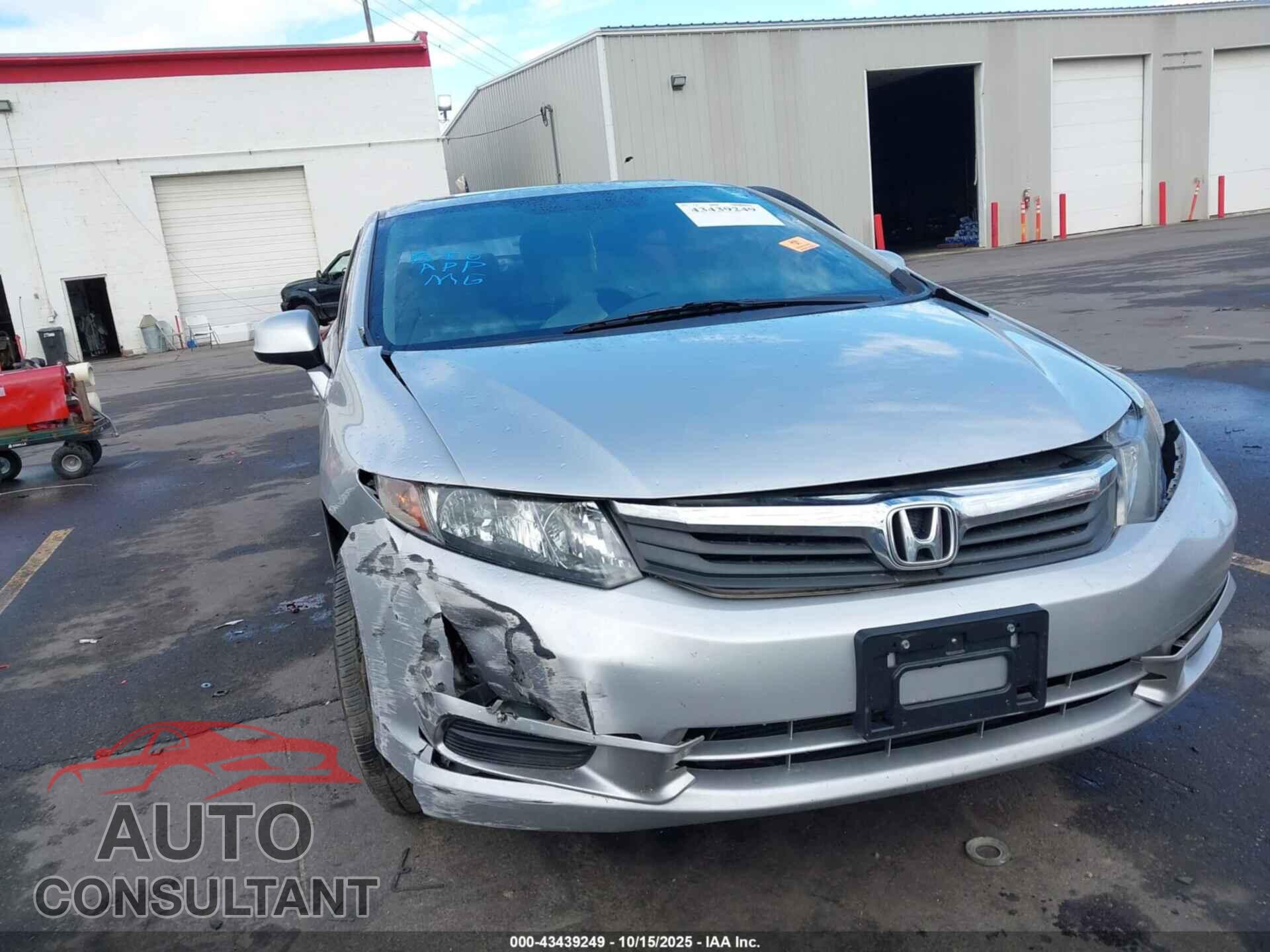 HONDA CIVIC 2012 - 2HGFB2F98CH504464