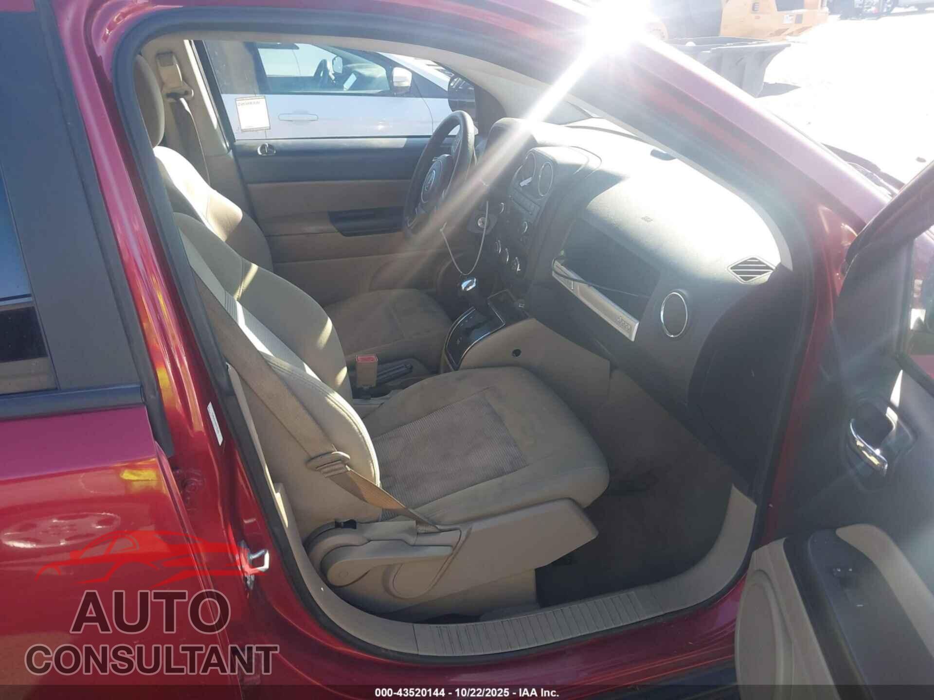 JEEP COMPASS 2017 - 1C4NJCBA9HD123794
