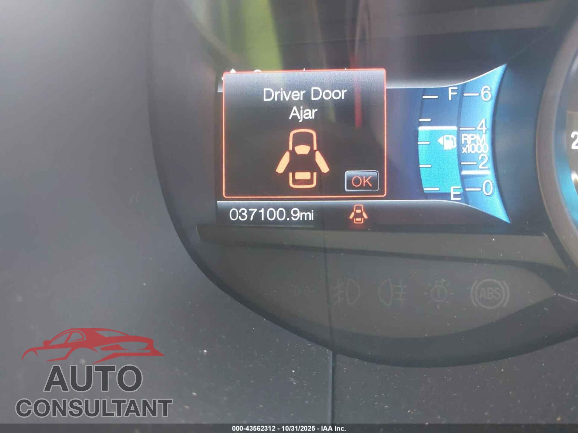 FORD EDGE 2017 - 2FMPK3J98HBC65181