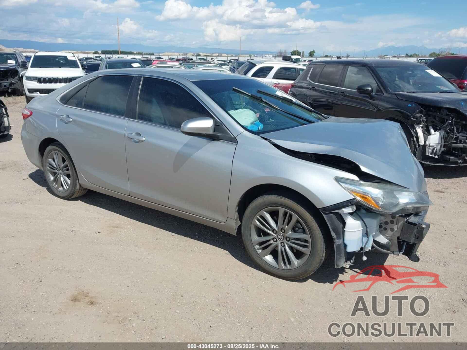 TOYOTA CAMRY 2016 - 4T1BF1FK7GU244605