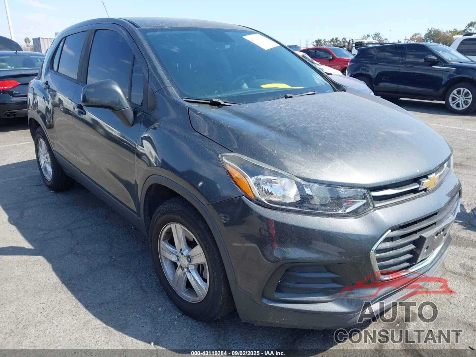 CHEVROLET TRAX 2019 - 3GNCJKSB7KL162483