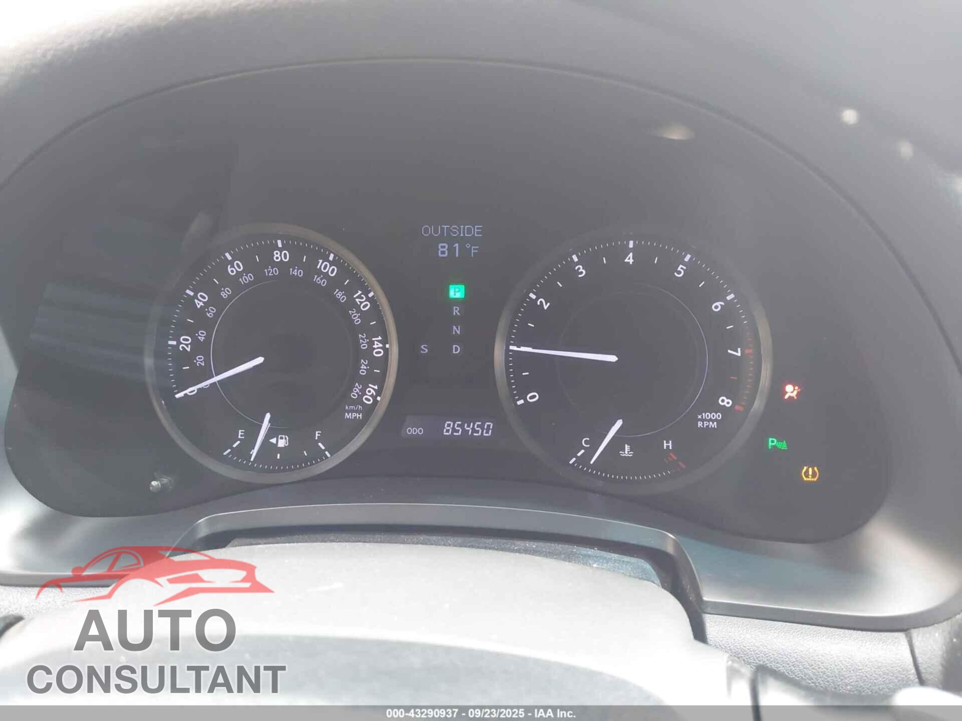 LEXUS IS 350C 2011 - JTHFE2C29B2505335