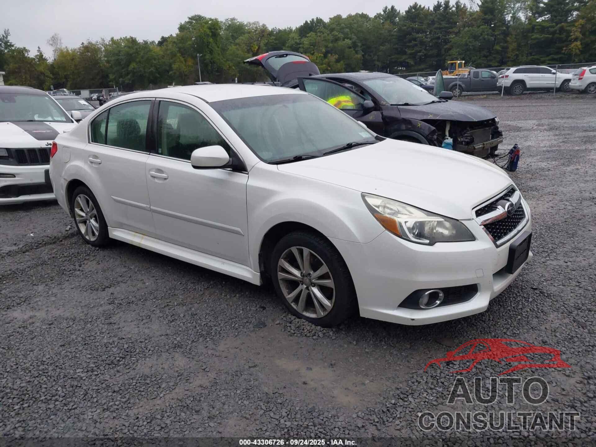 SUBARU LEGACY 2013 - 4S3BMBJ60D3028591