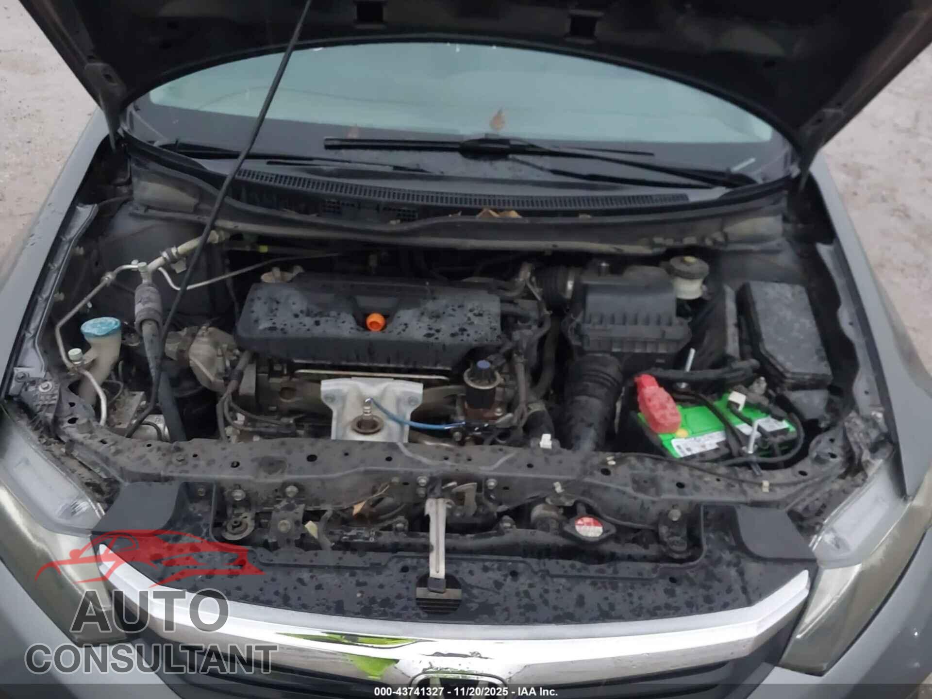 HONDA CIVIC 2012 - 2HGFB2F86CH573662