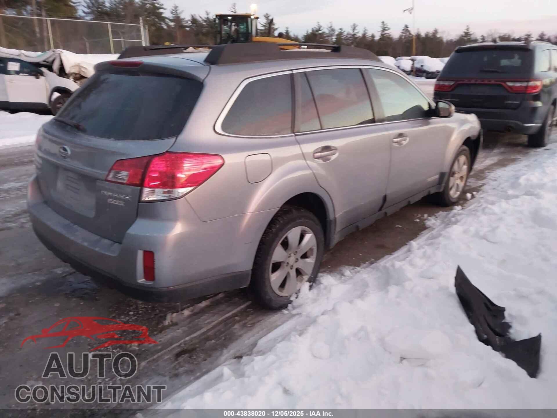 SUBARU OUTBACK 2011 - 4S4BRBCC7B1317895