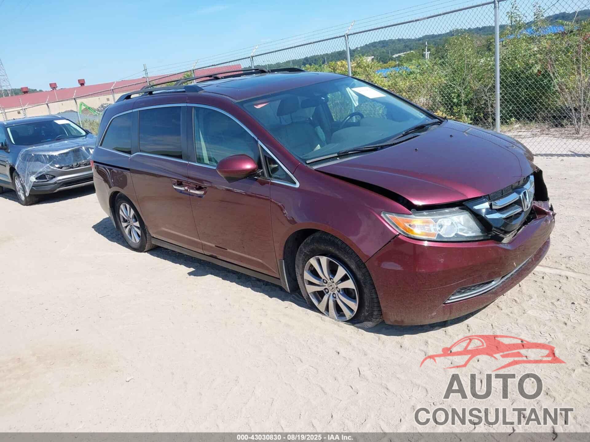 HONDA ODYSSEY 2016 - 5FNRL5H61GB087441