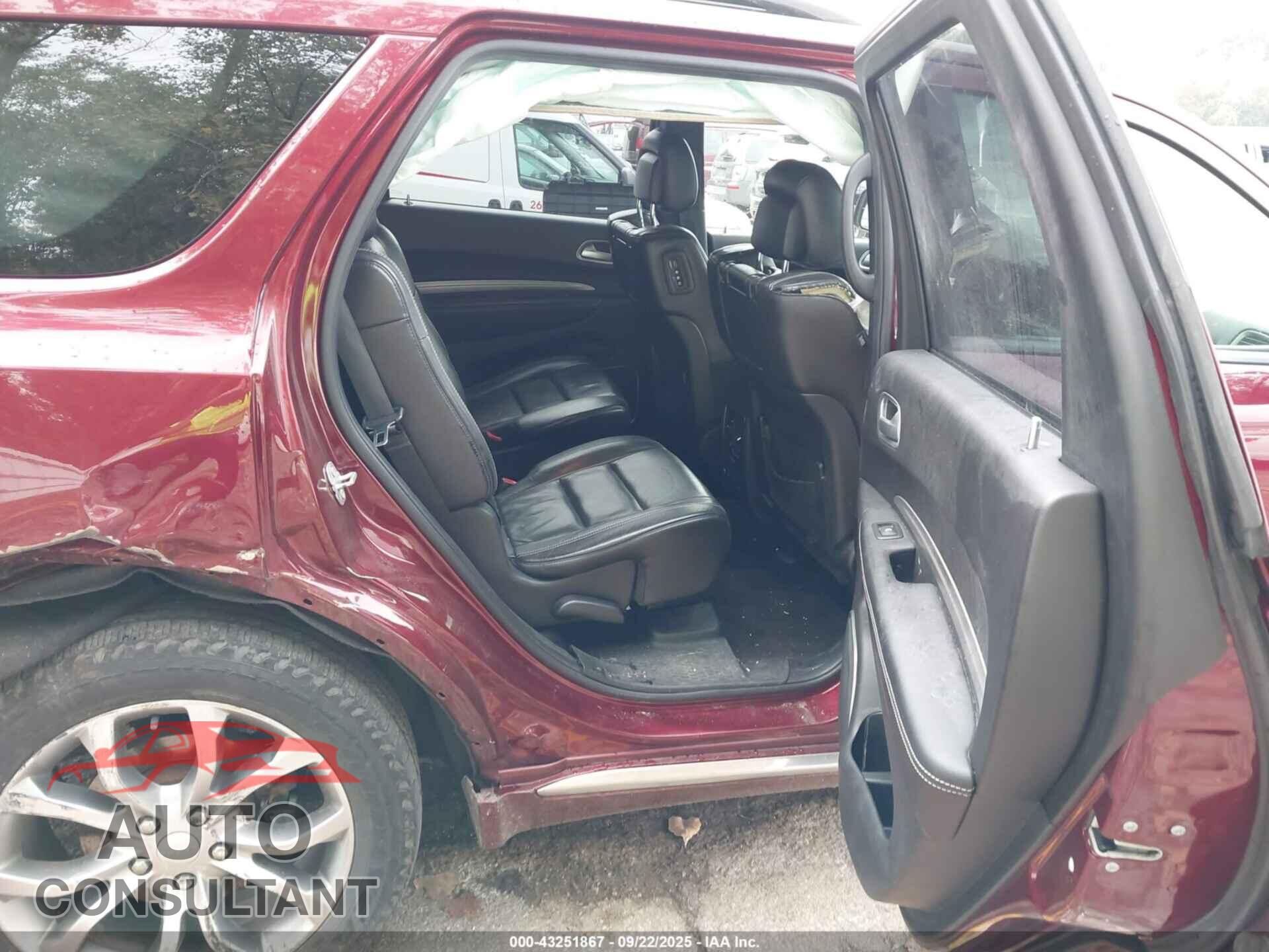 DODGE DURANGO 2017 - 1C4RDJEG4HC931151