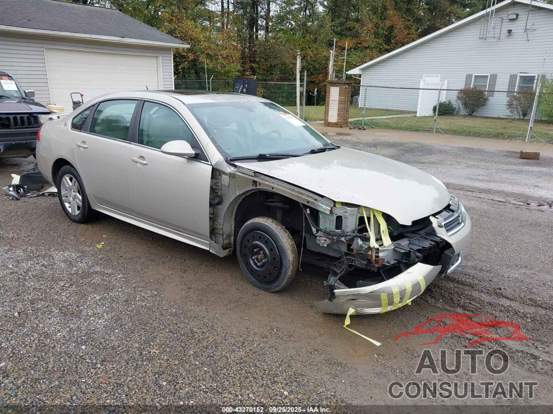 CHEVROLET IMPALA 2009 - 2G1WT57N391287070