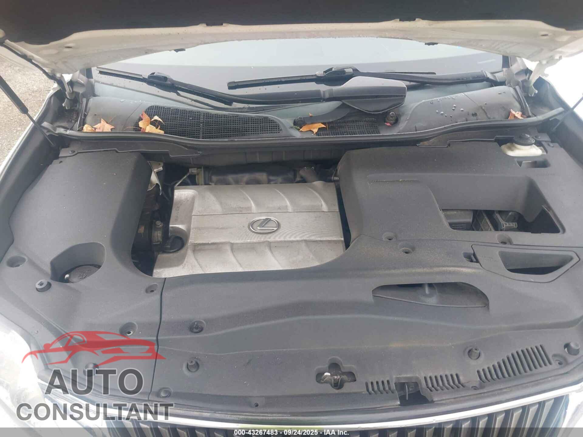LEXUS RX 350 2011 - 2T2BK1BA1BC091802